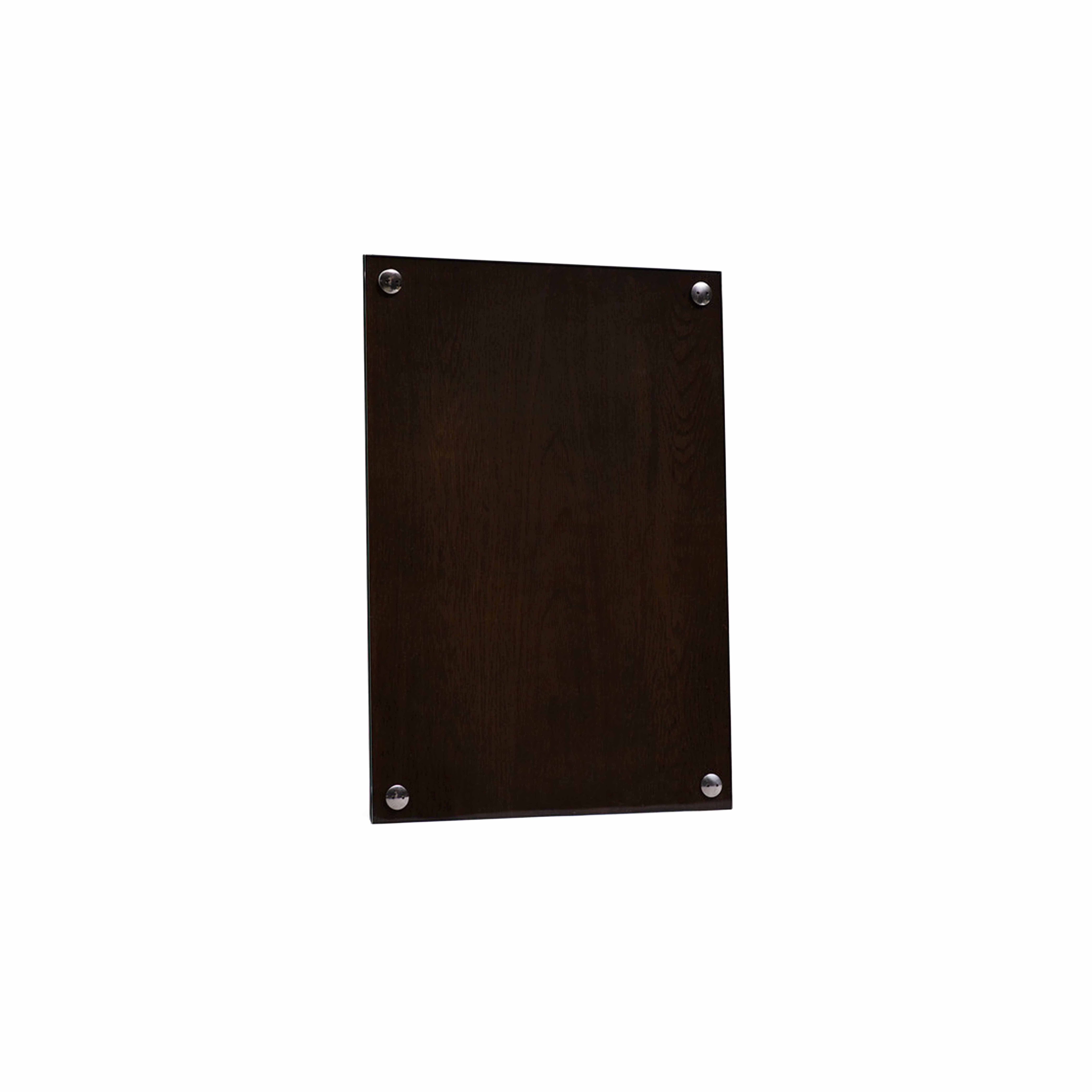 A Frame Picture Frame Smoked Oak Wood | Large