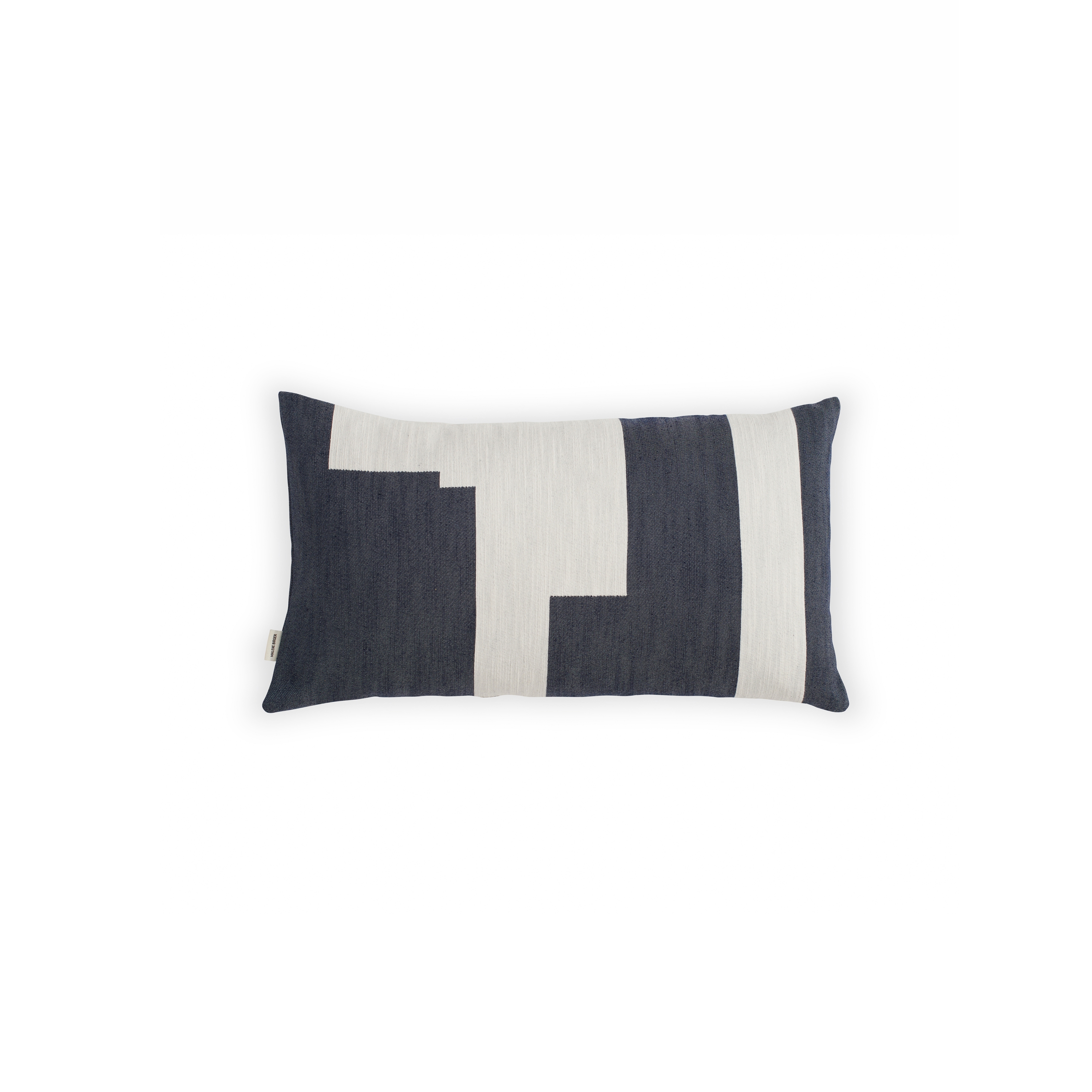 Graphic Cushion Marine Blue | Small