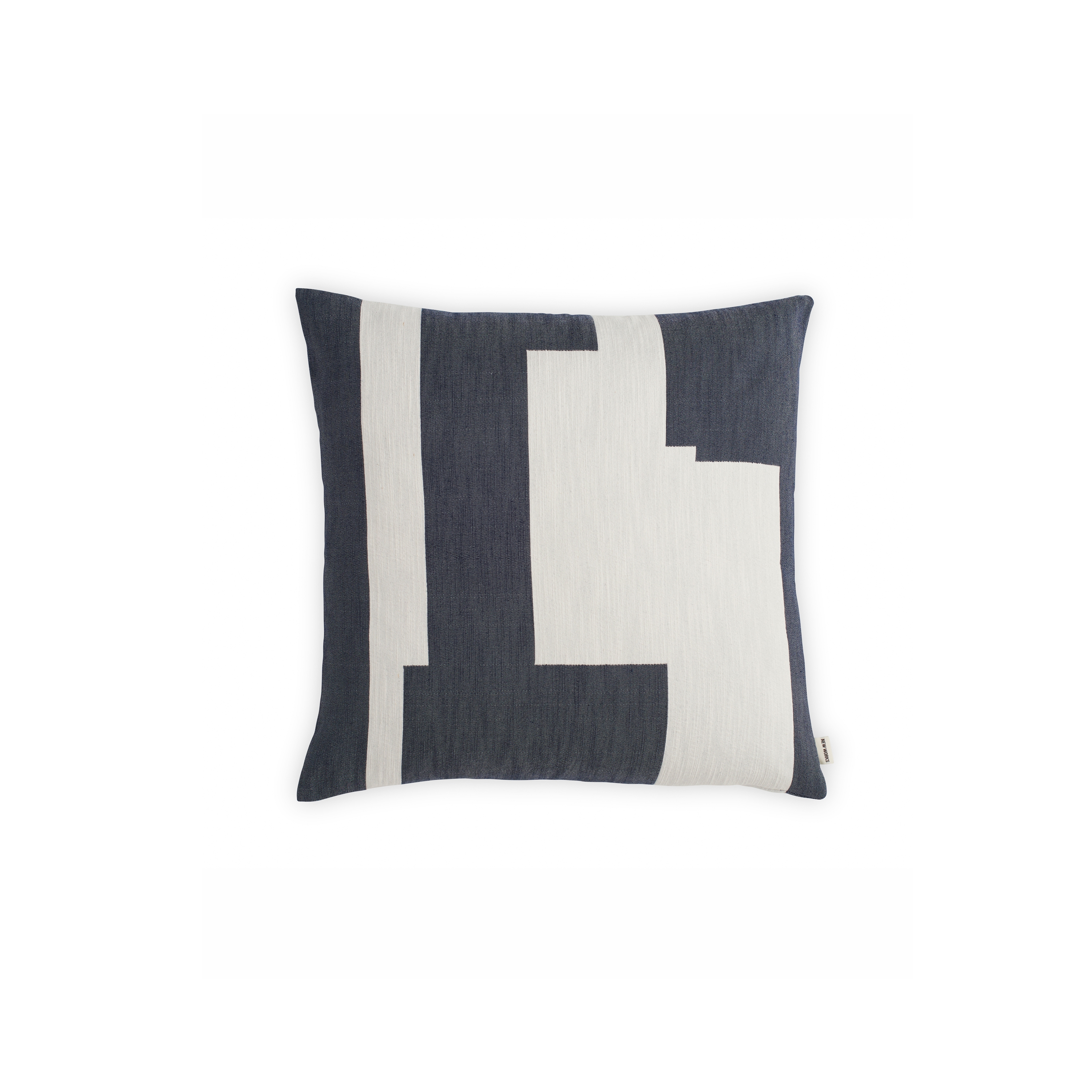 Display product Graphic Cushion Marine Blue | Large from manufacturer NEW WORKS