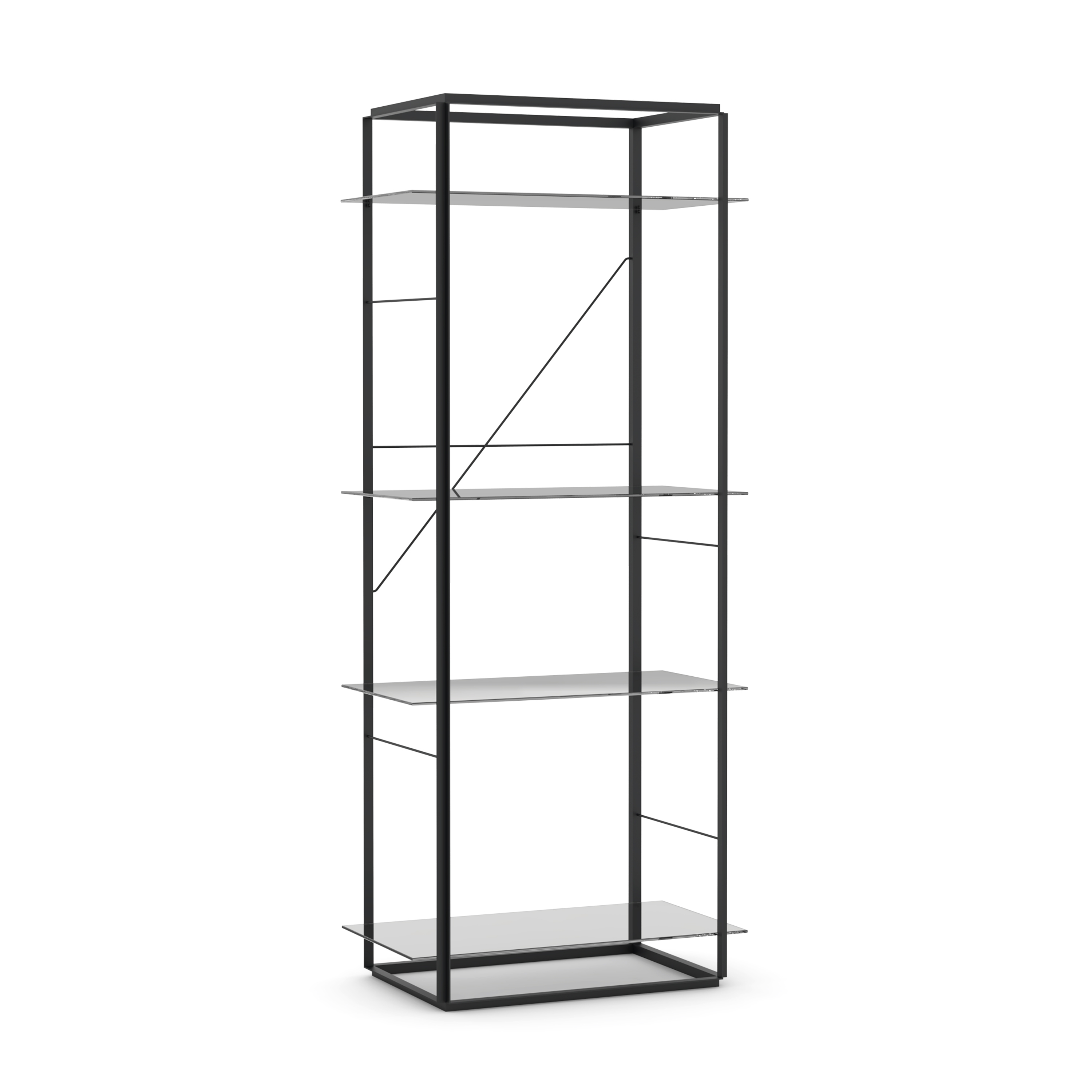 Mostra il prodotto Florence Shelf Iron Black | Large del produttore NEW WORKS