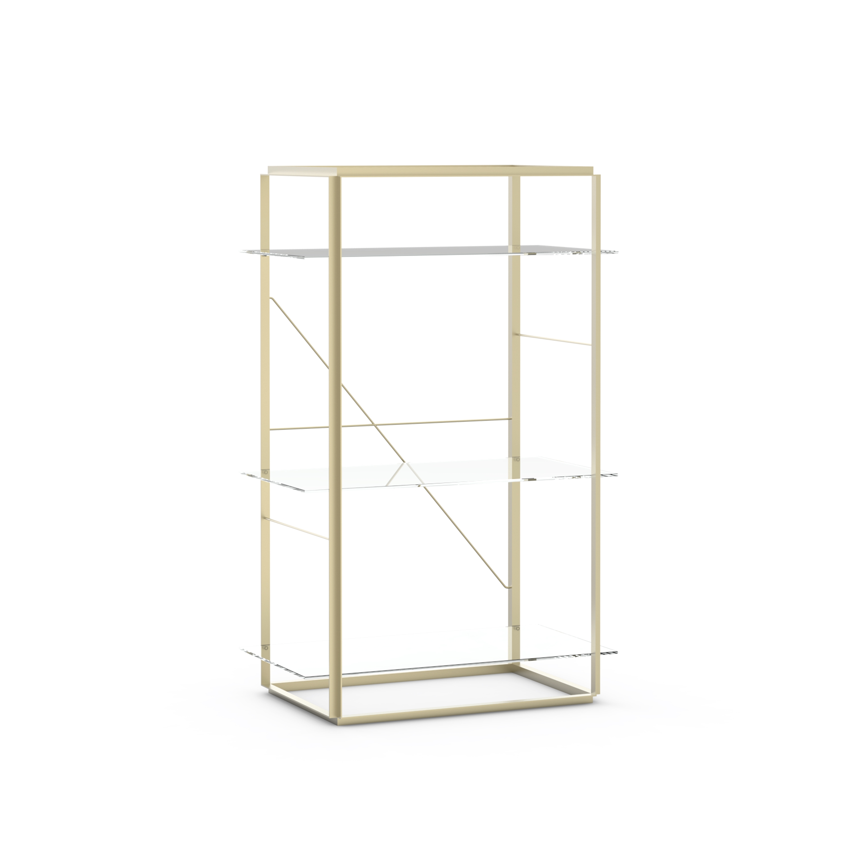 Mostra il prodotto Florence Shelf Raw Gold | Medium del produttore NEW WORKS