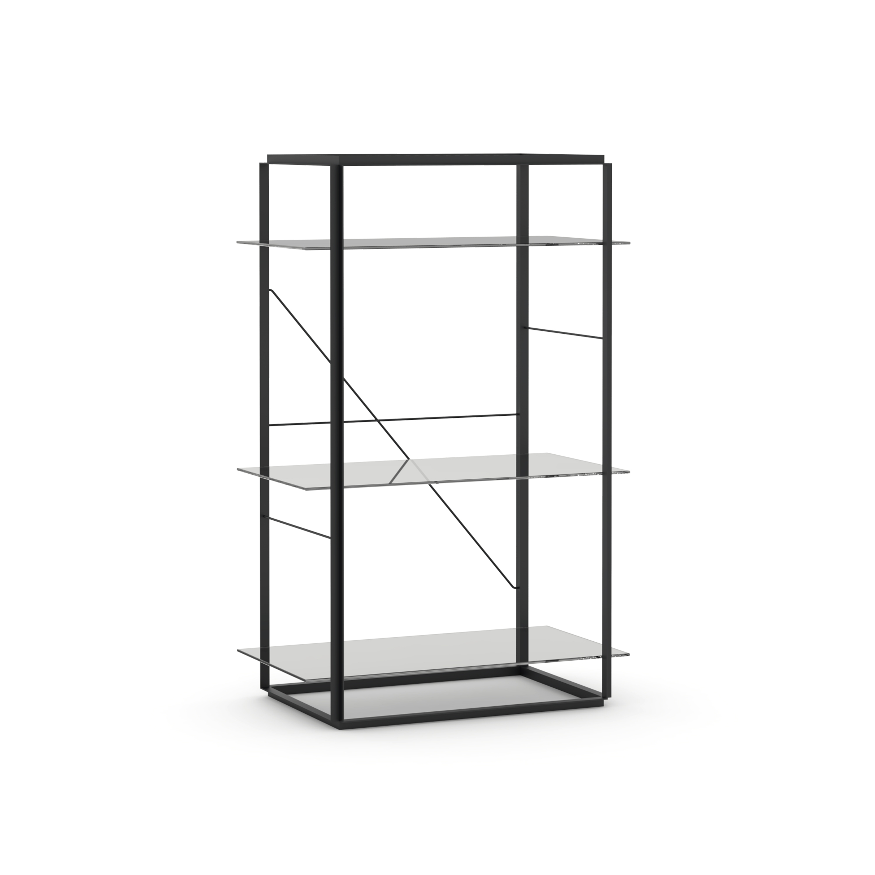 Florence Shelf Iron Black | Medium