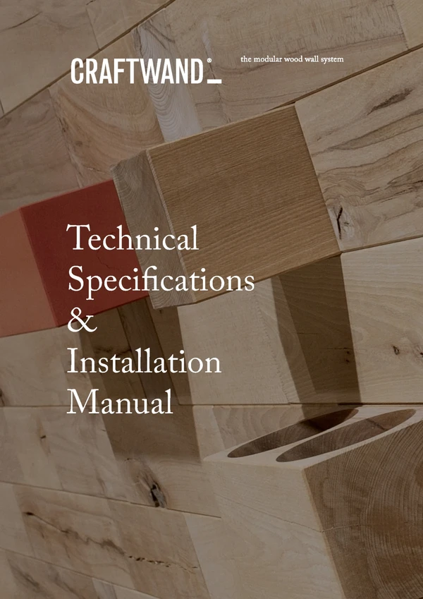 Preview image for the file Craftwand | Technical Specifications & Installation Manual