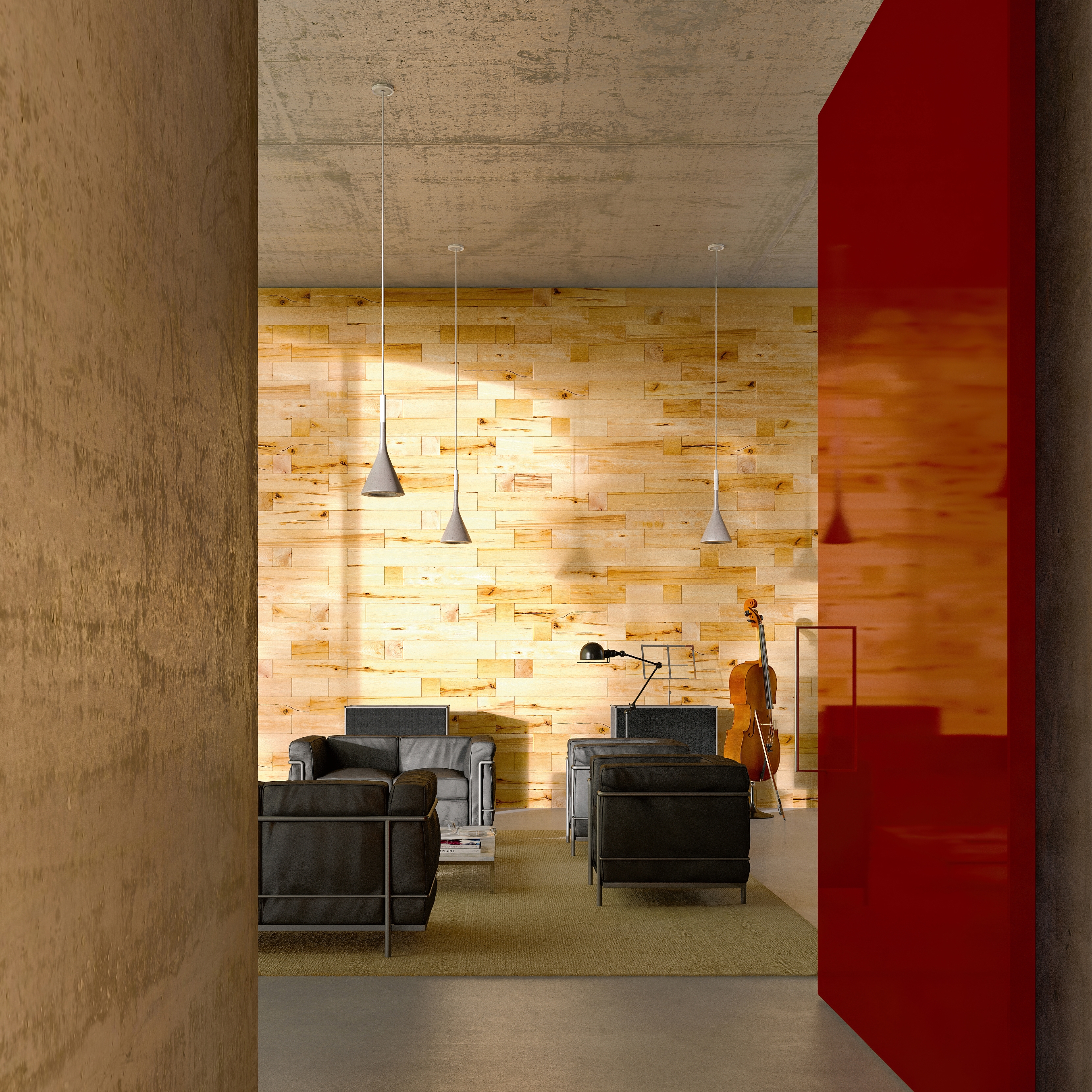 Display product CRAFTWAND® -  the modular wood wall system from manufacturer Craftwand