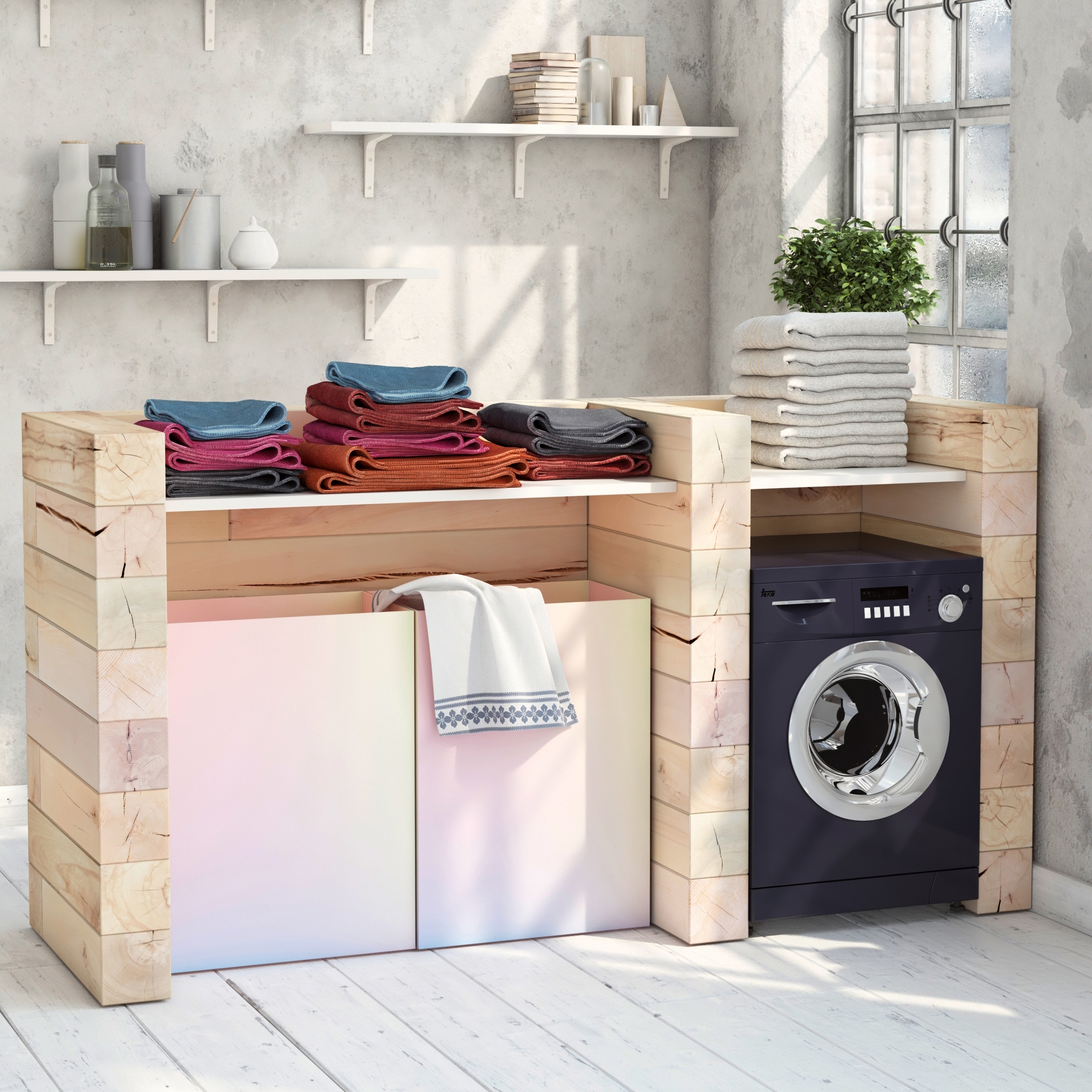 Display product CRAFTWAND® - laundry cabinet design from manufacturer Craftwand