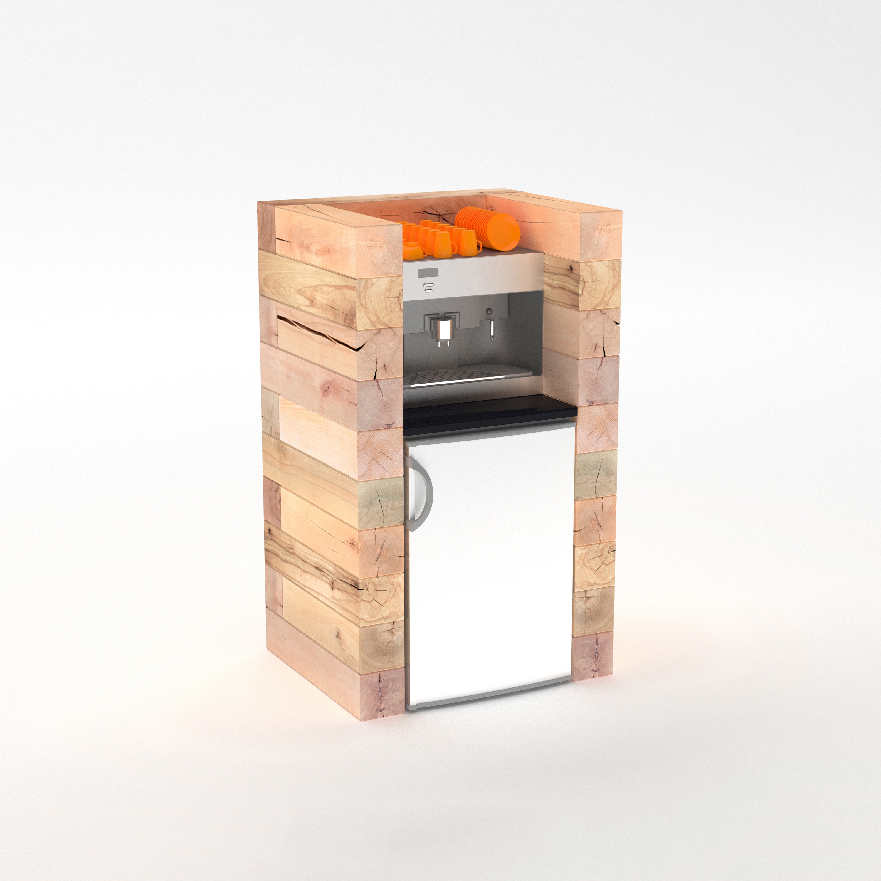 Produkt CRAFTWAND® - Aufbewahrungseinheit für Kaffeemaschinen des Herstellers Craftwand anzeigen
