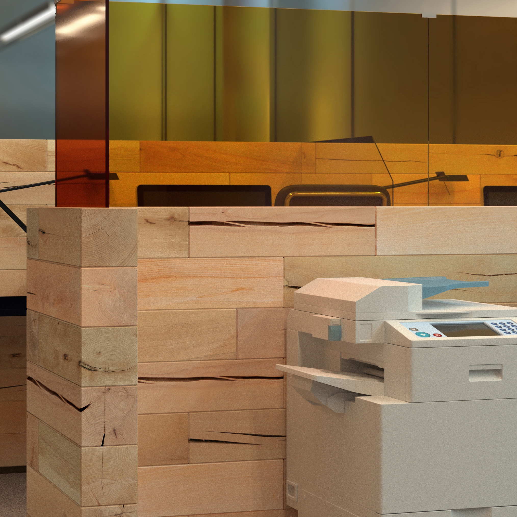 Mostra il prodotto CRAFTWAND® - print/copy machine cabinet design del produttore Craftwand