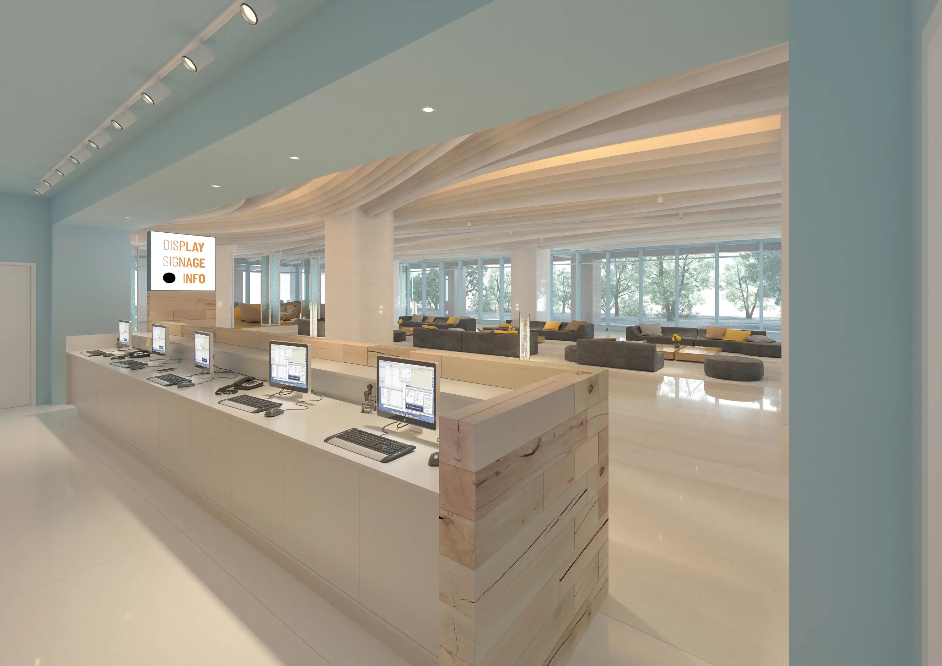 Craftwand - CRAFTWAND® - reception desk design