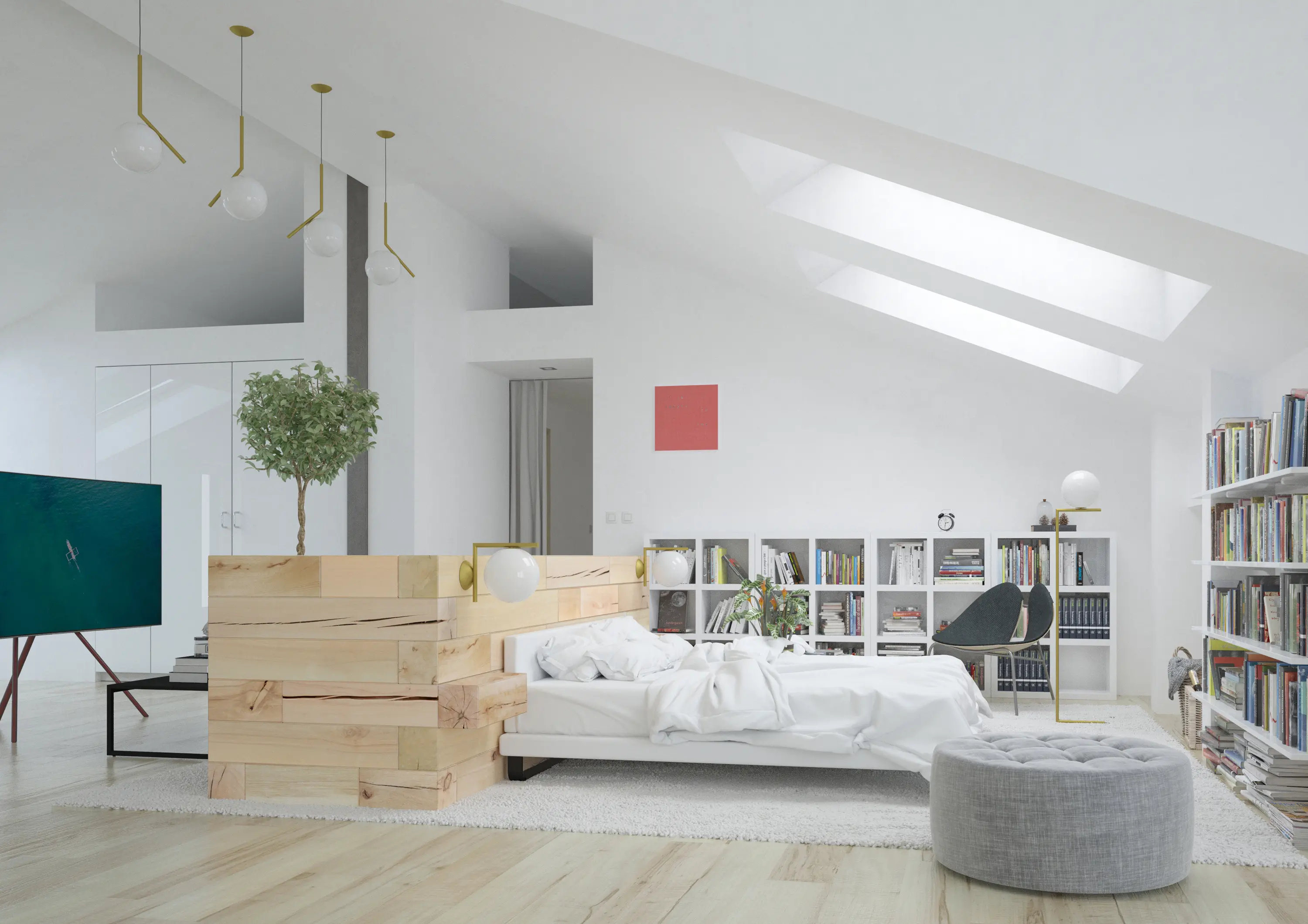 Craftwand - CRAFTWAND® - headboard mixed with sofa design