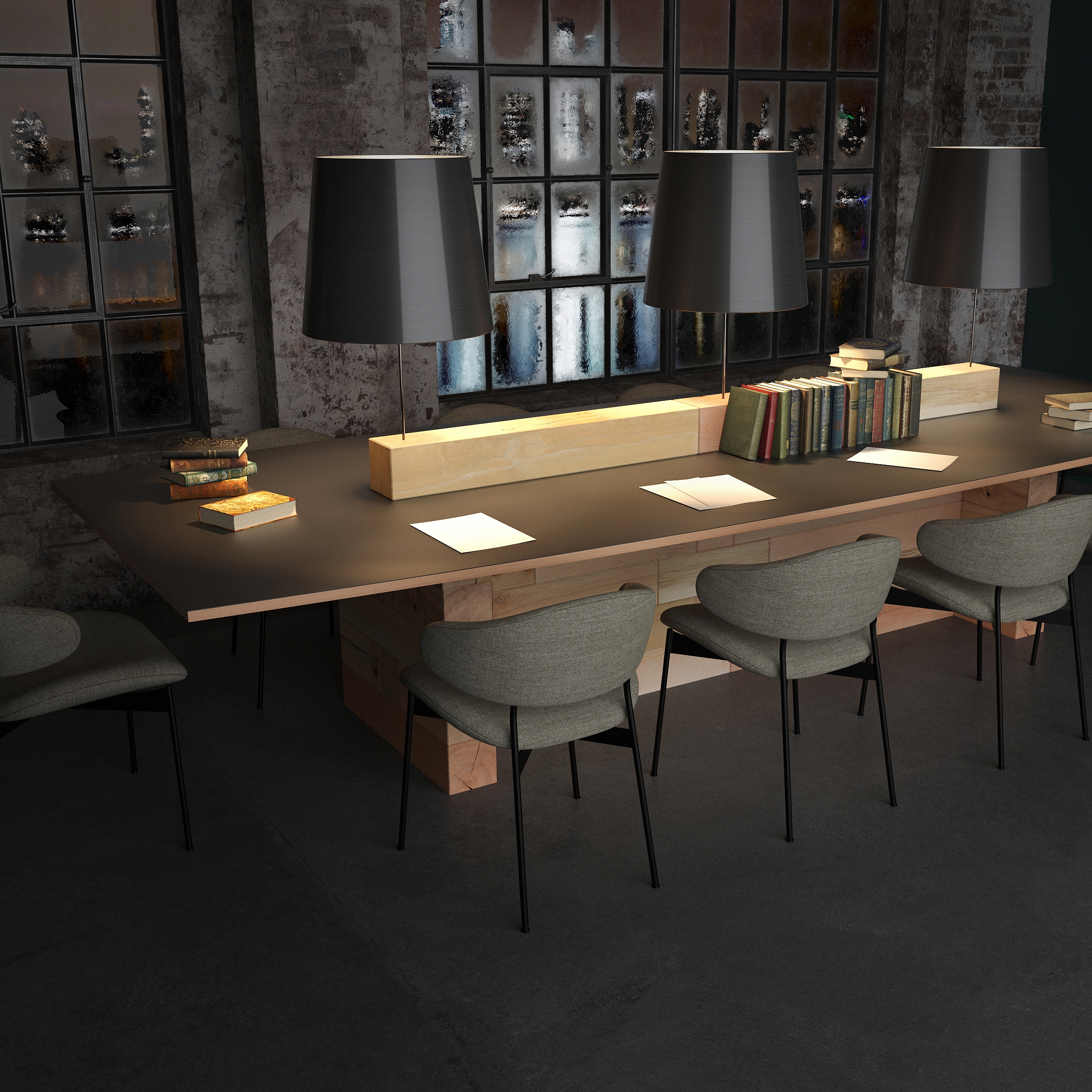 Display product CRAFTWAND® - study table design from manufacturer Craftwand