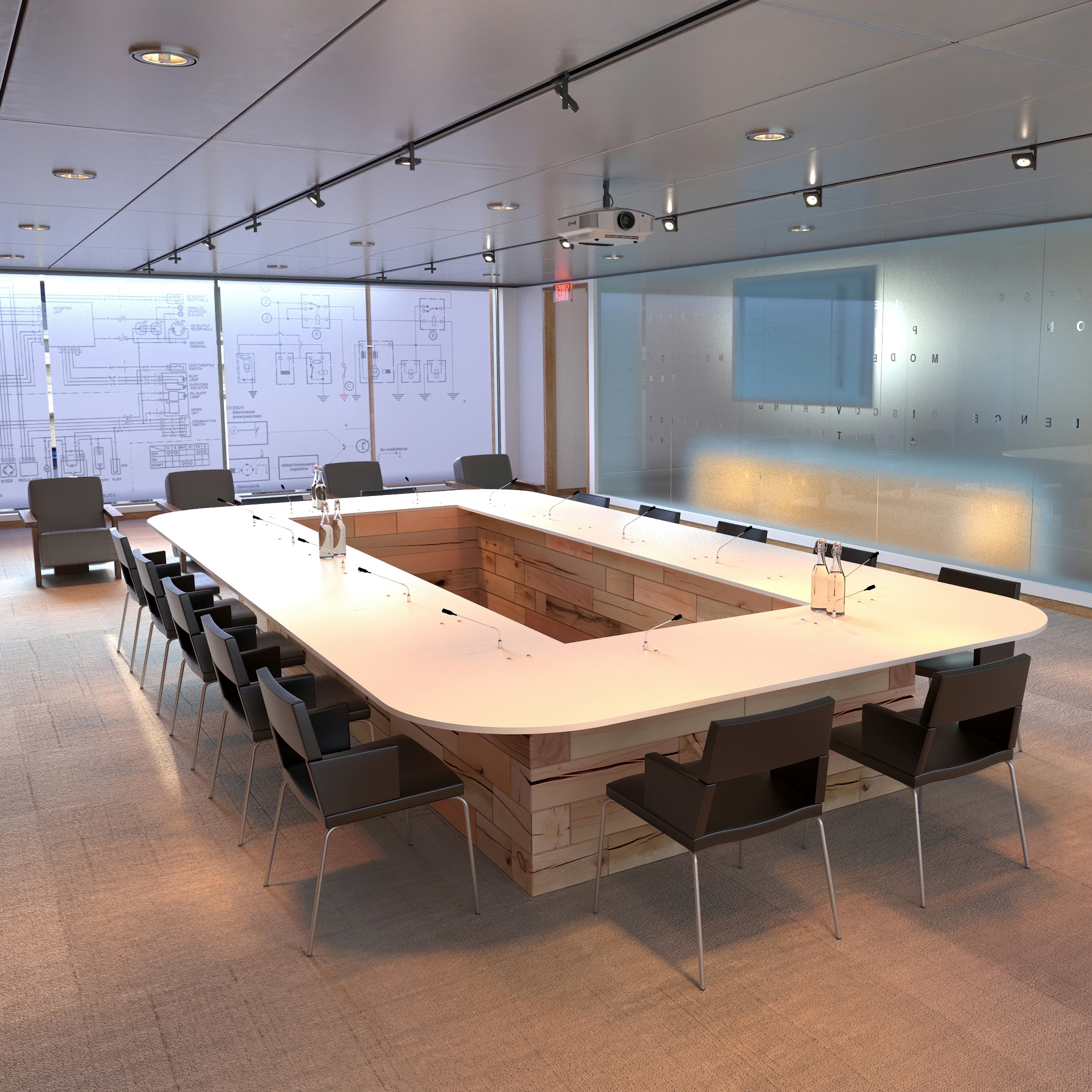 Display product CRAFTWAND® - conference table design from manufacturer Craftwand