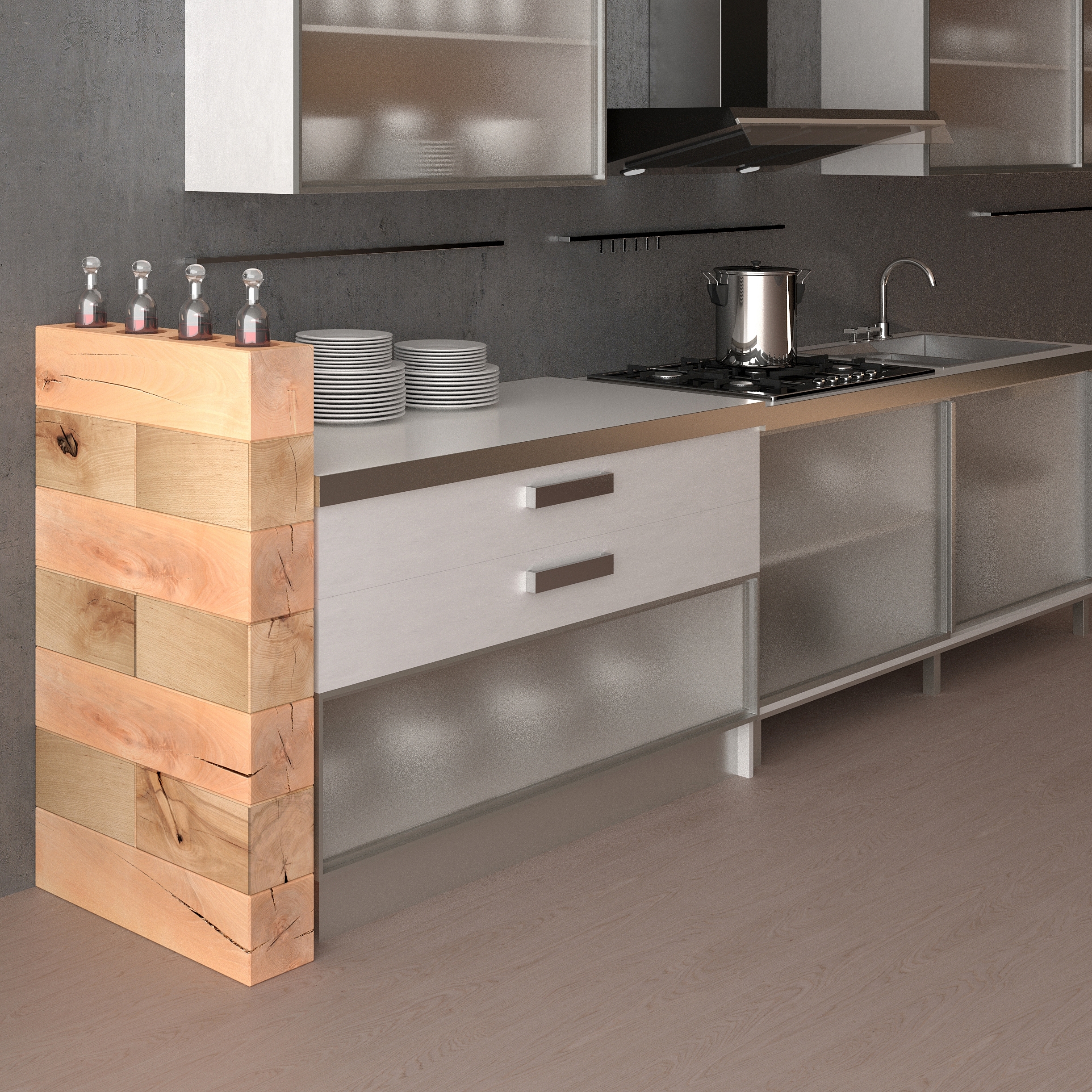 Afficher le produit CRAFTWAND® - kitchen ending design du fabricant Craftwand