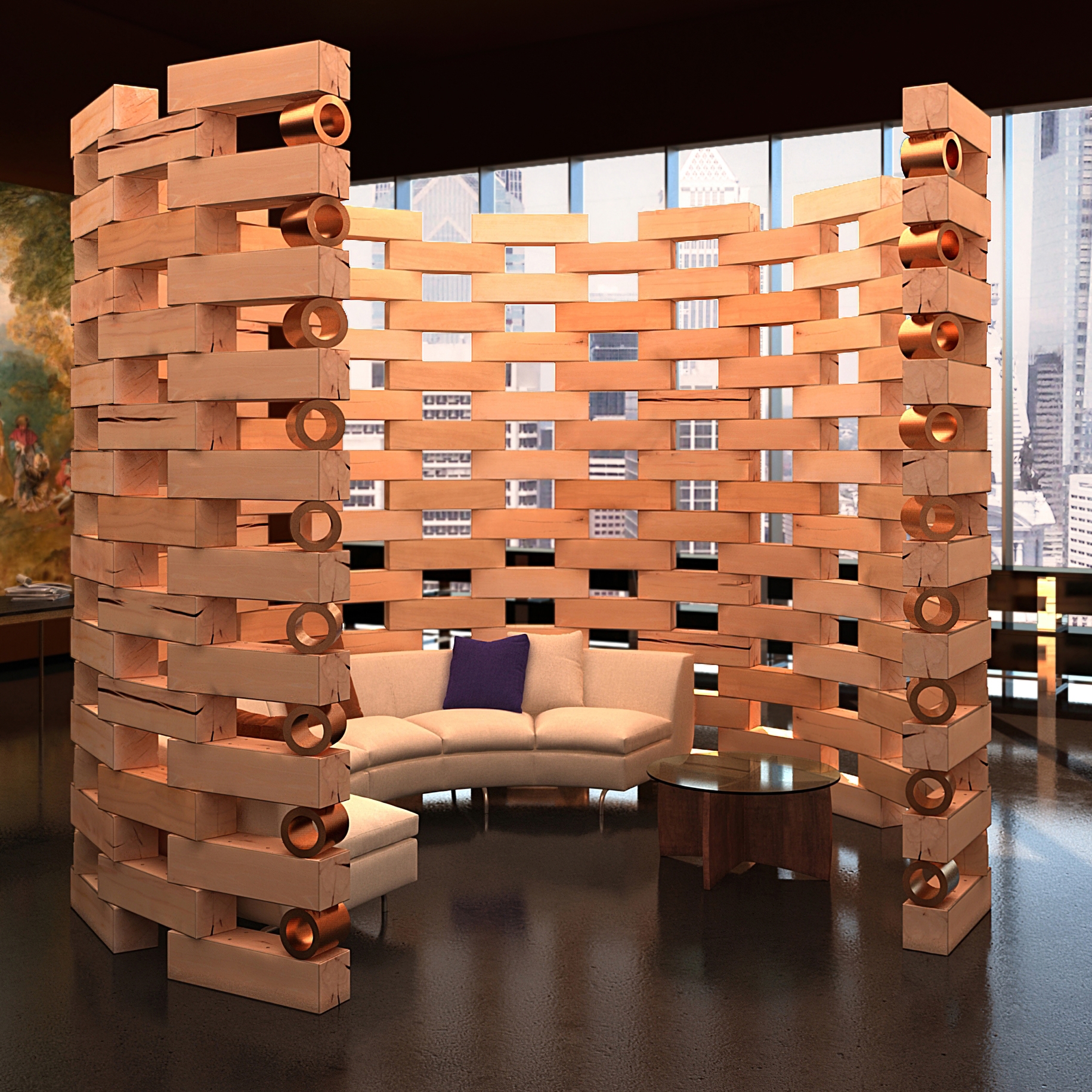 Display product CRAFTWAND® - privacy screen design from manufacturer Craftwand