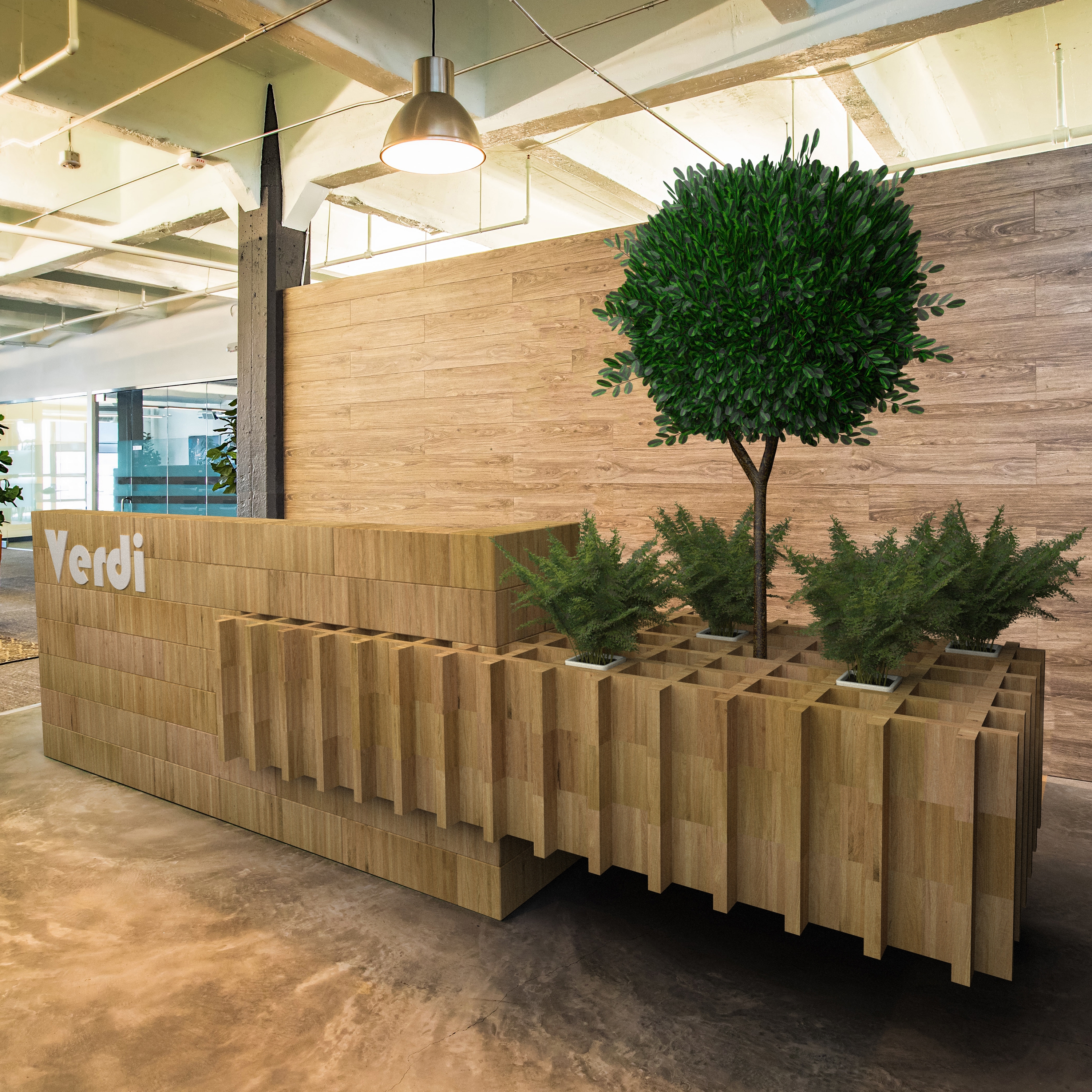 Mostra il prodotto CRAFTWAND® - reception desk design del produttore Craftwand