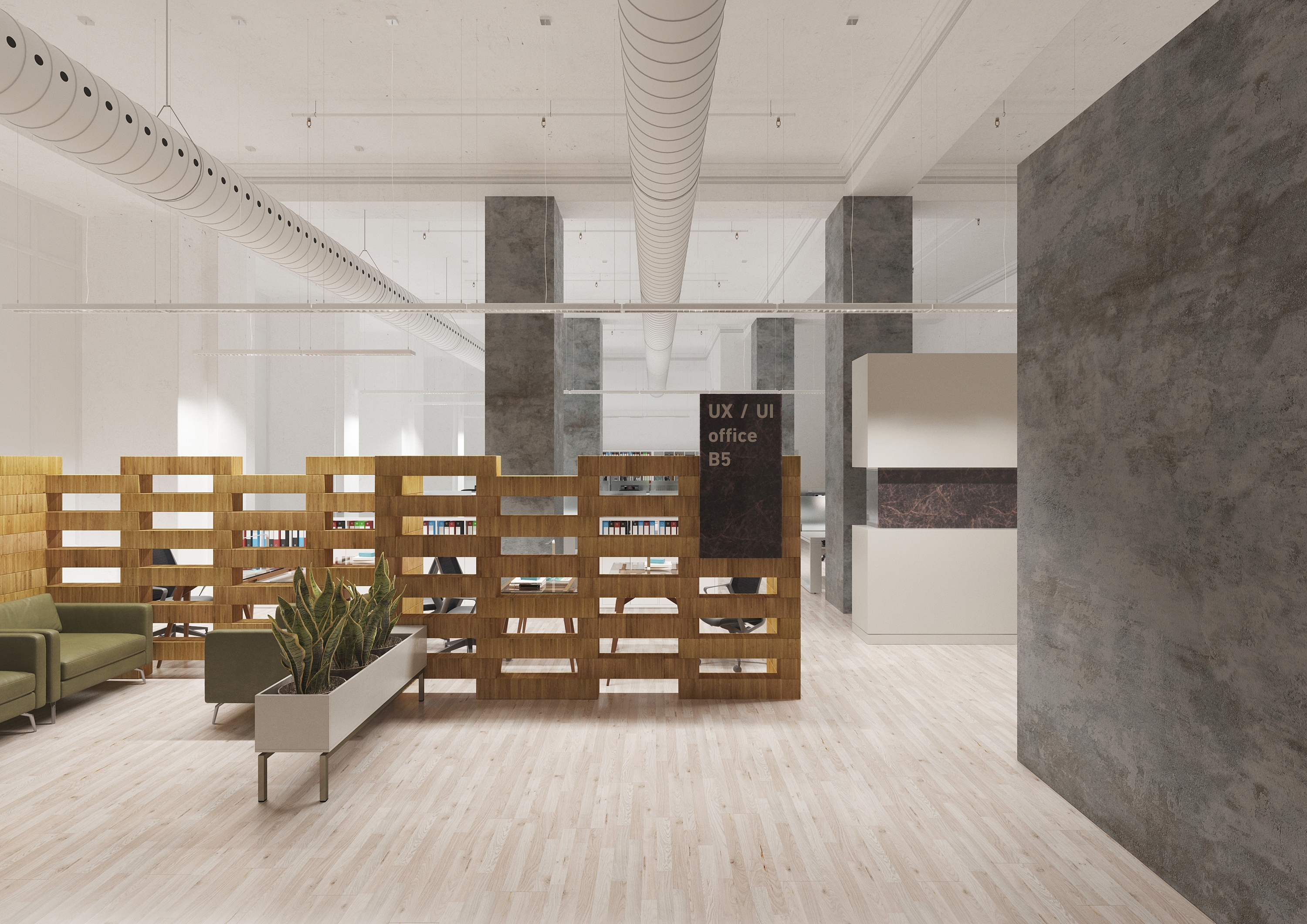 Display product CRAFTWAND® - wood screen design from manufacturer Craftwand