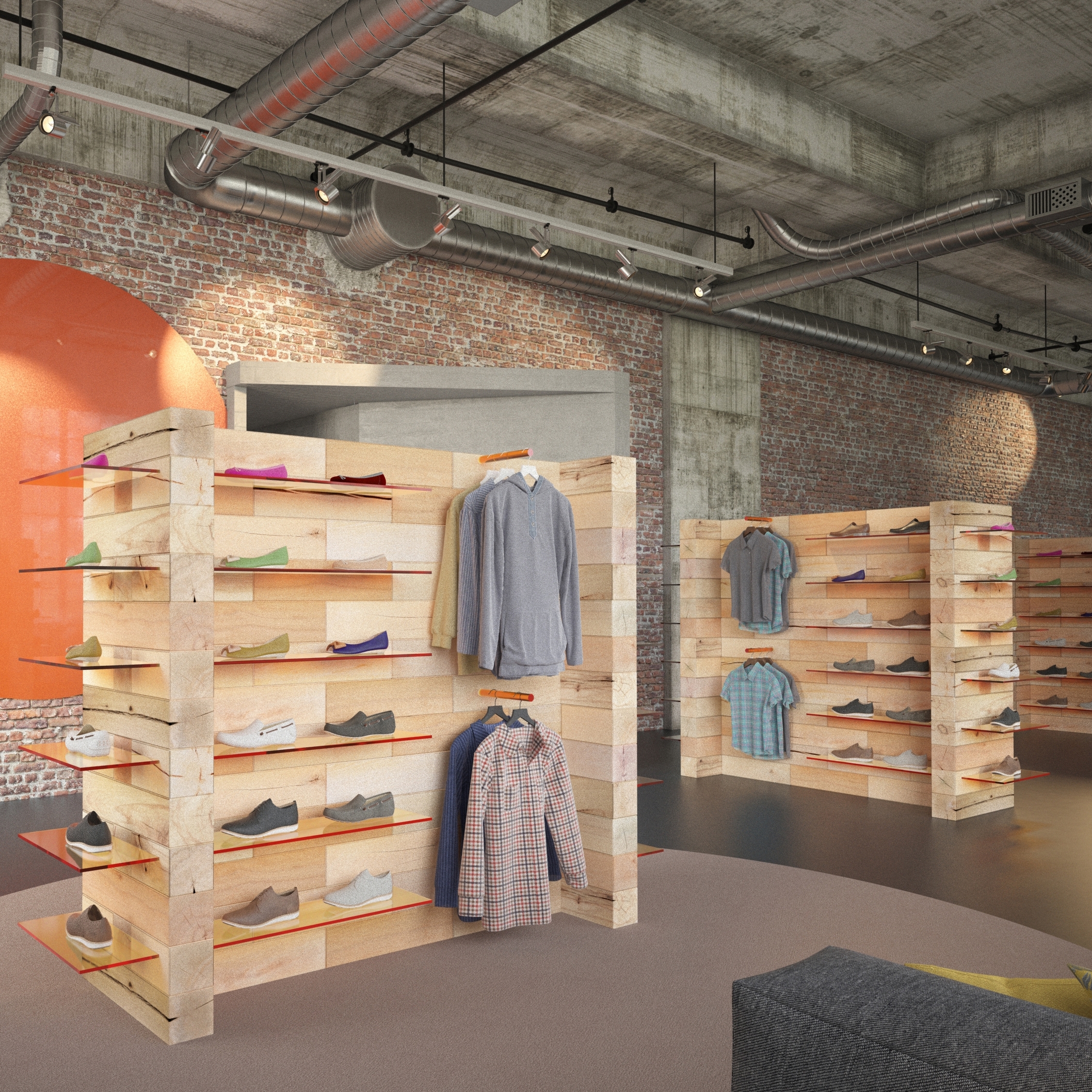Display product CRAFTWAND® - apparel display design from manufacturer Craftwand