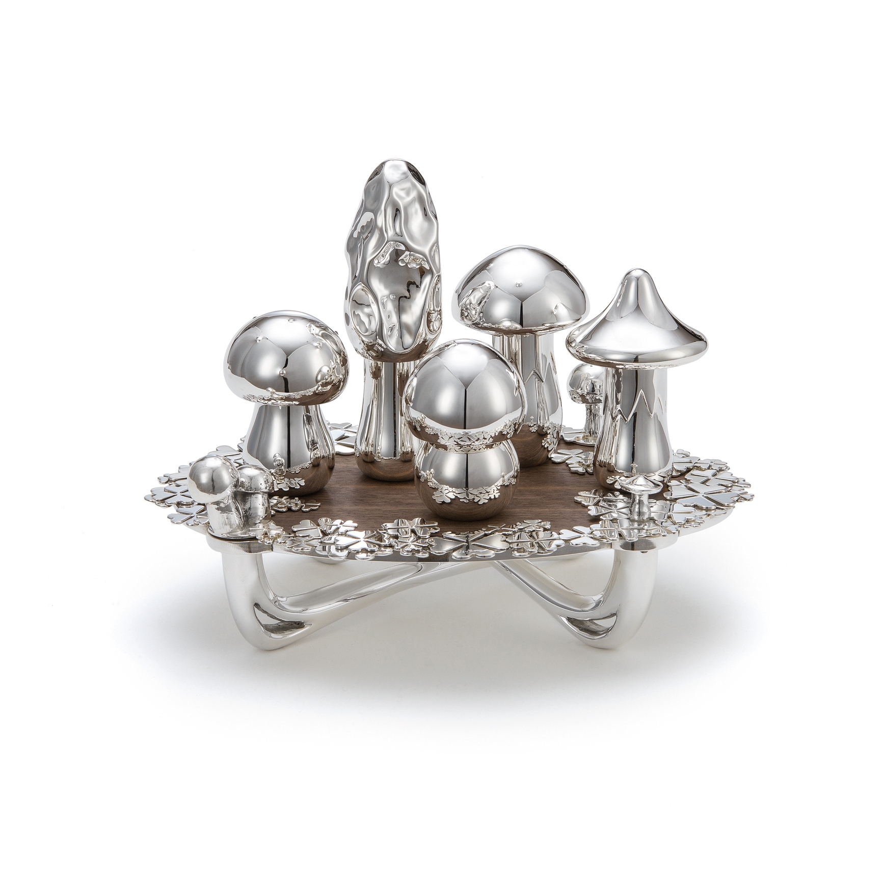Produkt Wolfgang Joop – Magic Mushrooms Centerpiece Holz des Herstellers Wiener Silber Manufactur anzeigen