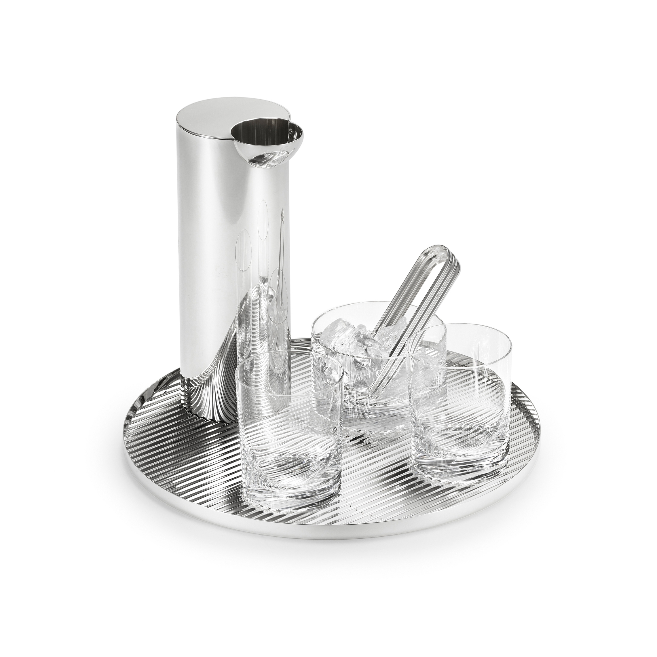 Display product Tomás Alonso – Bar Set from manufacturer Wiener Silber Manufactur