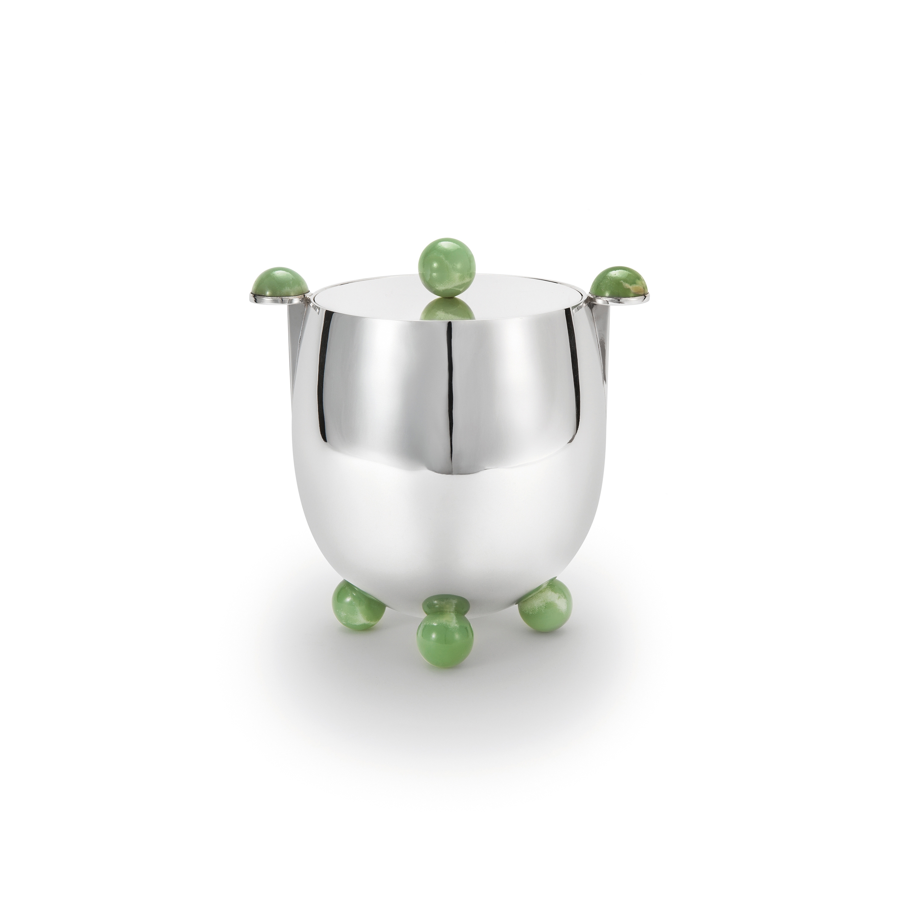Vertoon produk Ed Tuttle – Ball Ice Bucket van vervaardiger Wiener Silber Manufactur
