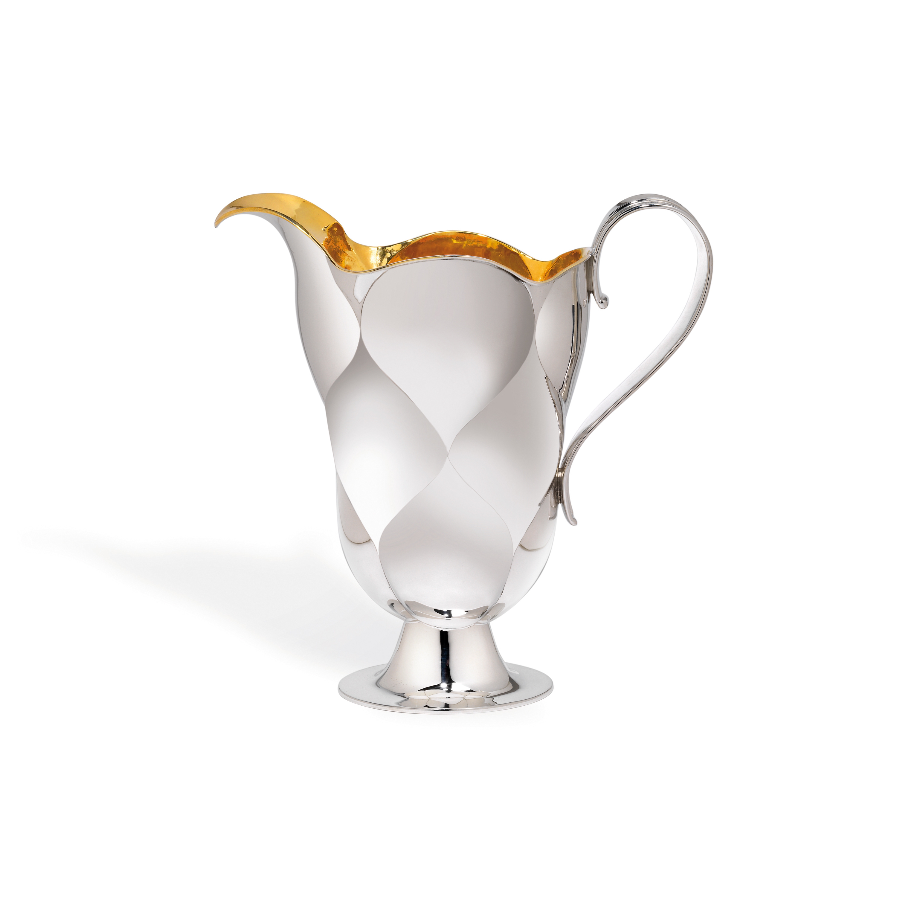 Display product Otto Prutscher – Jug Gold Platin from manufacturer Wiener Silber Manufactur