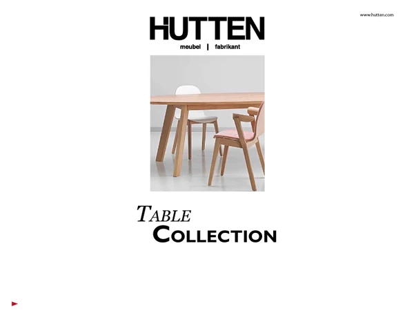 Voorskoubeeld vir die lêer Hutten Table Collection 2016