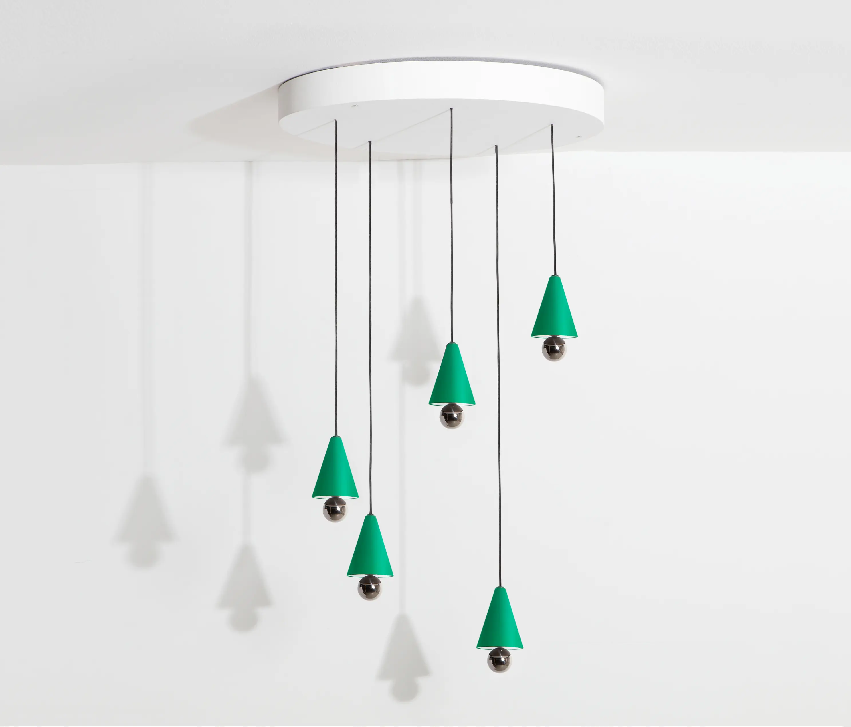 Petite Friture - Cherry | Pendant system round XS 5pcs