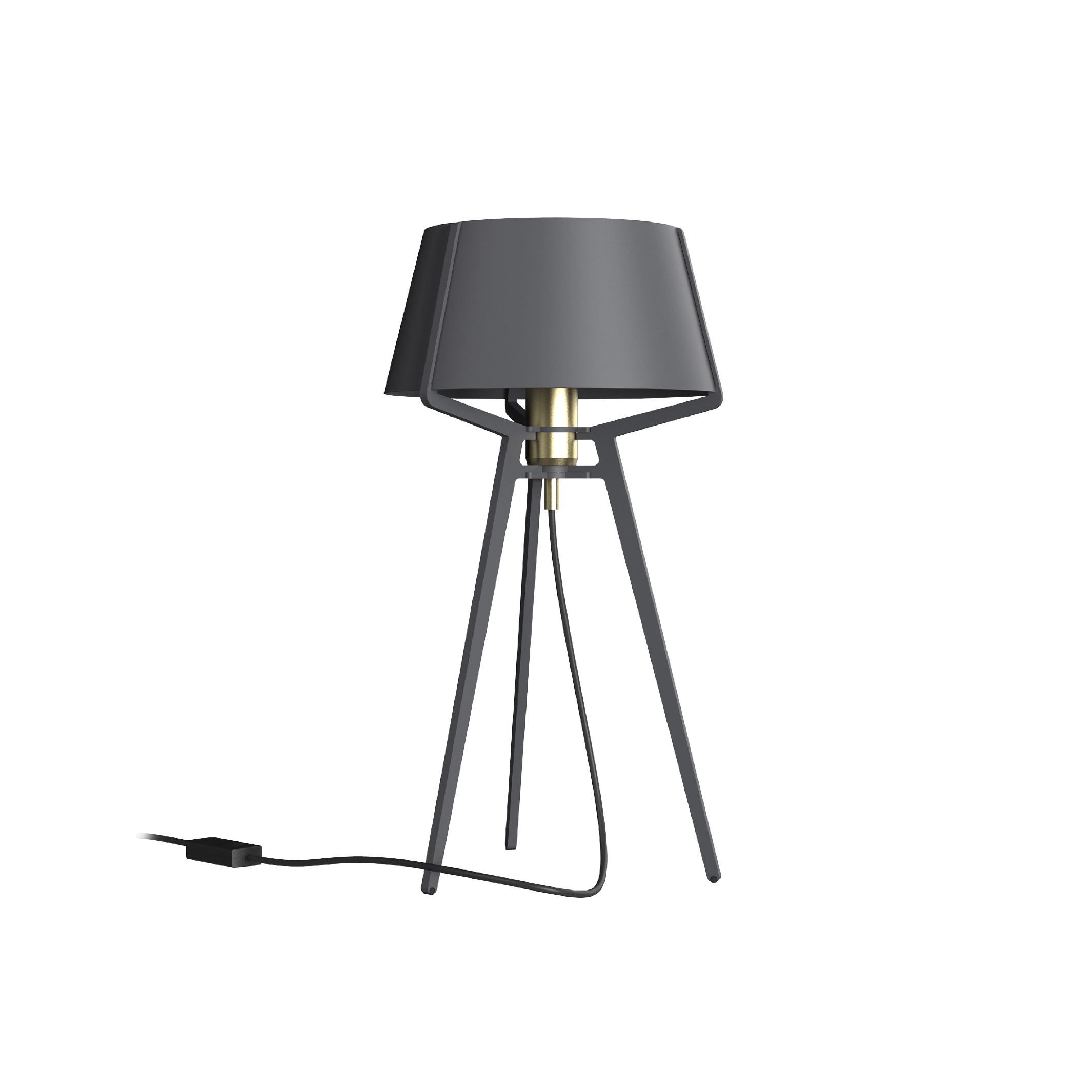 BELLA Table | brass fitting