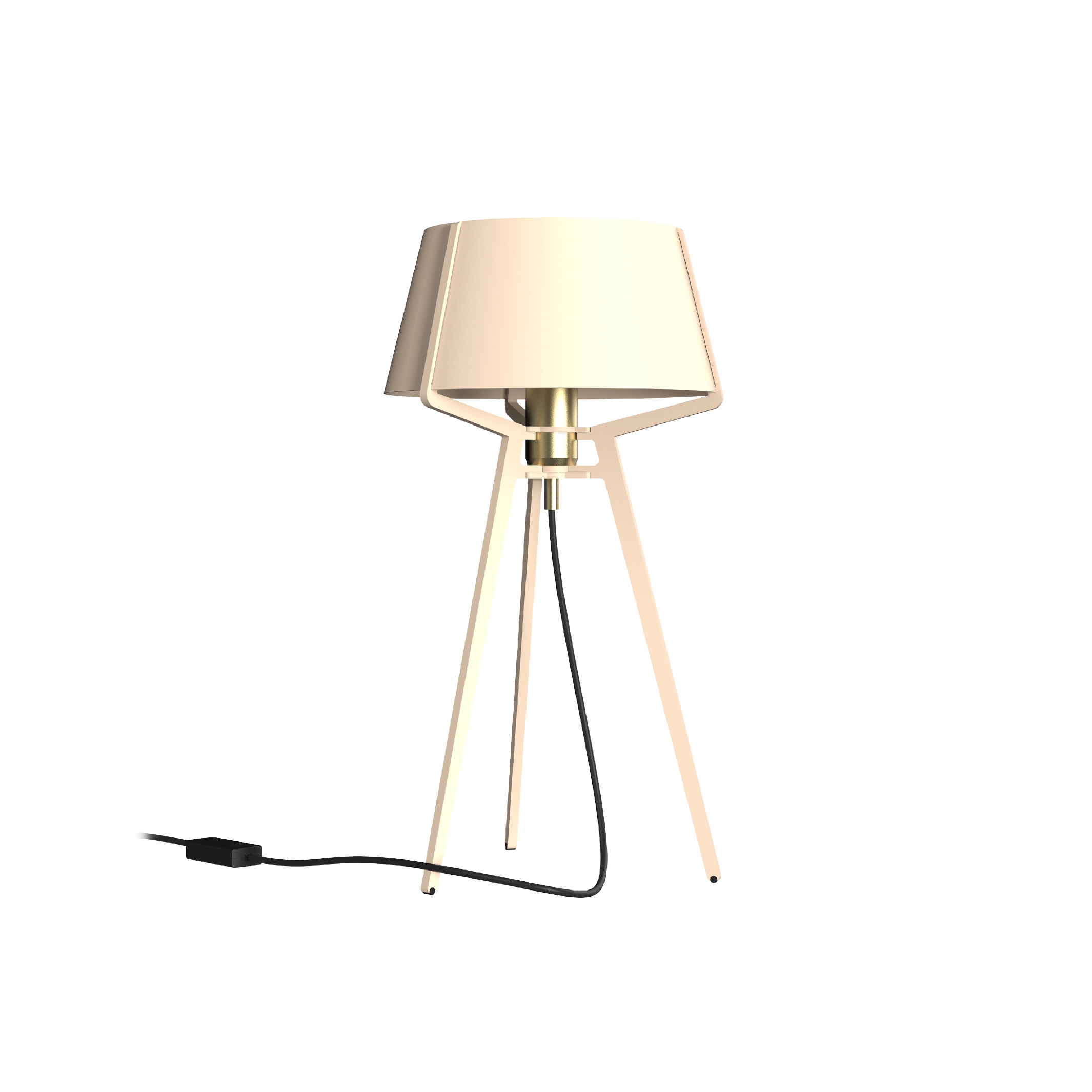 BELLA Table | brass fitting