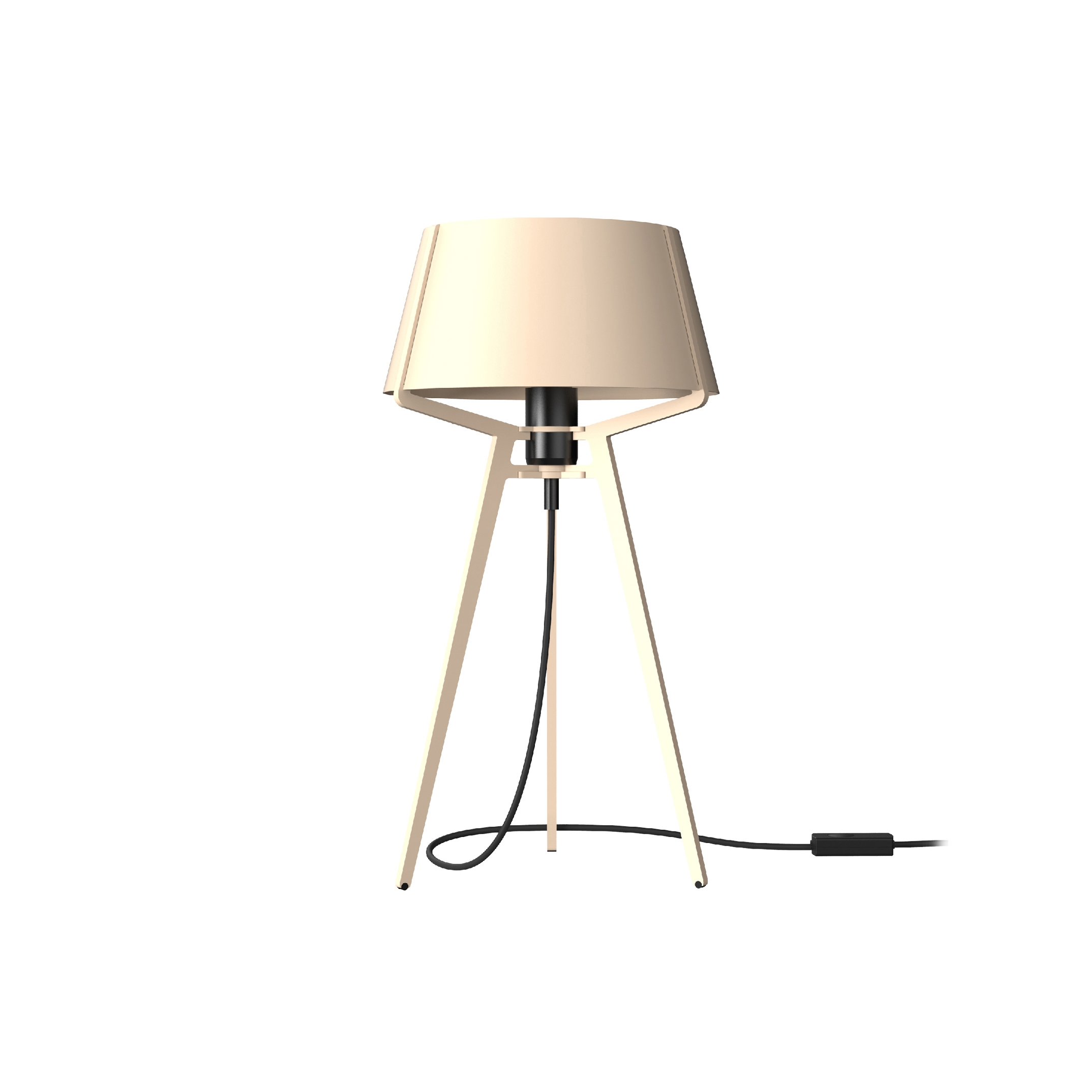 BELLA Table | black aluminum fitting