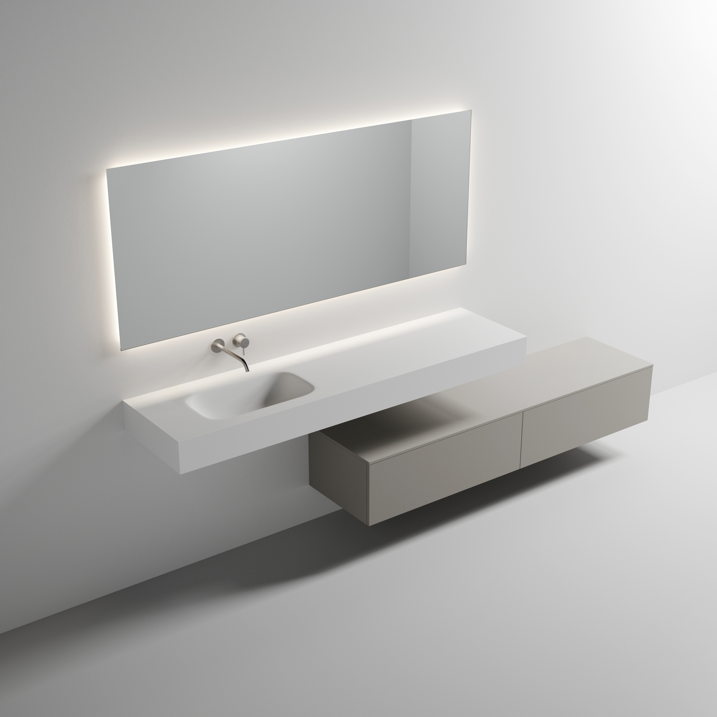 Vertoon produk Murale Wave Solo van vervaardiger Vallone