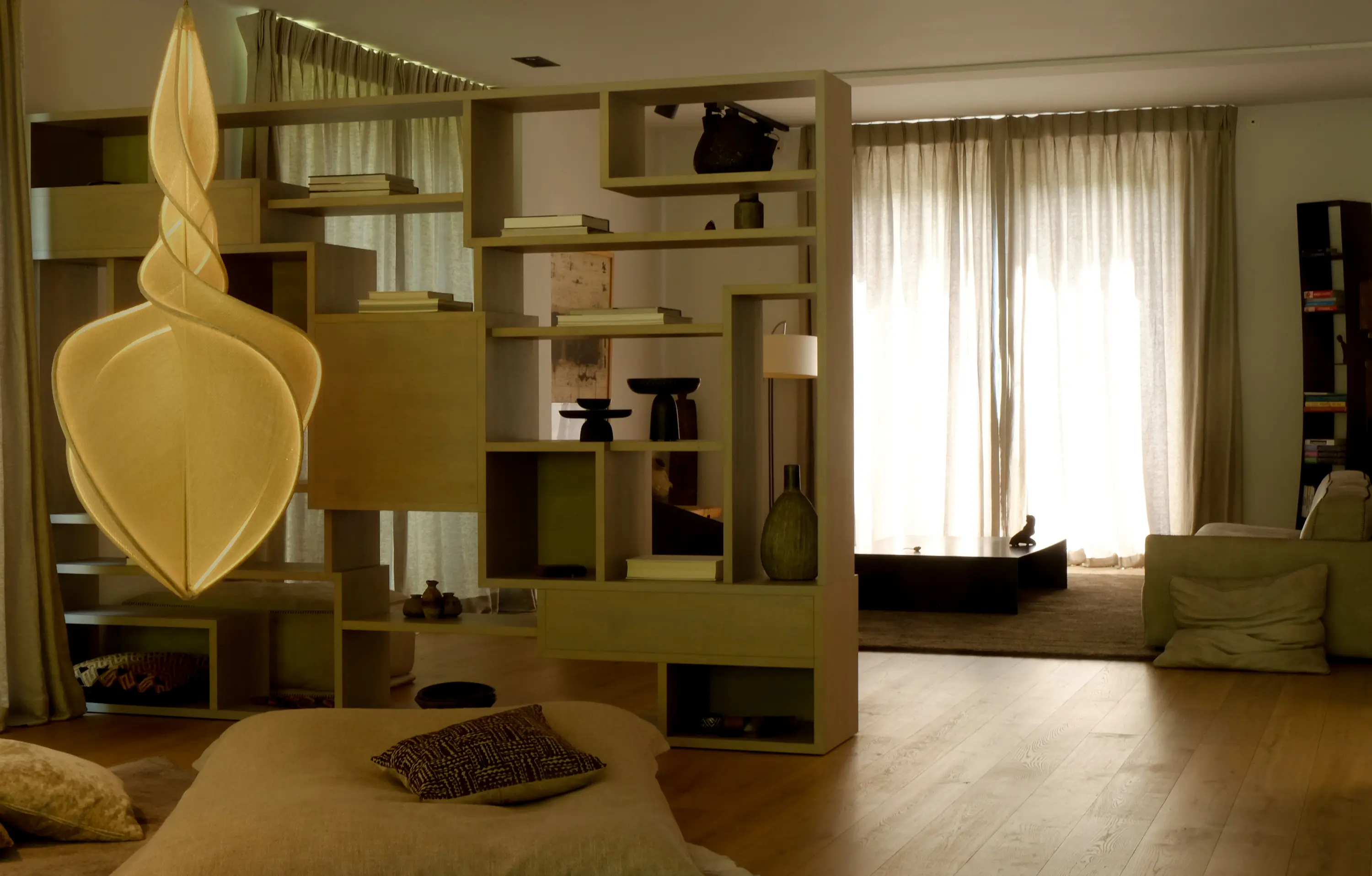 llll - llll.05 suspended lamp | gold