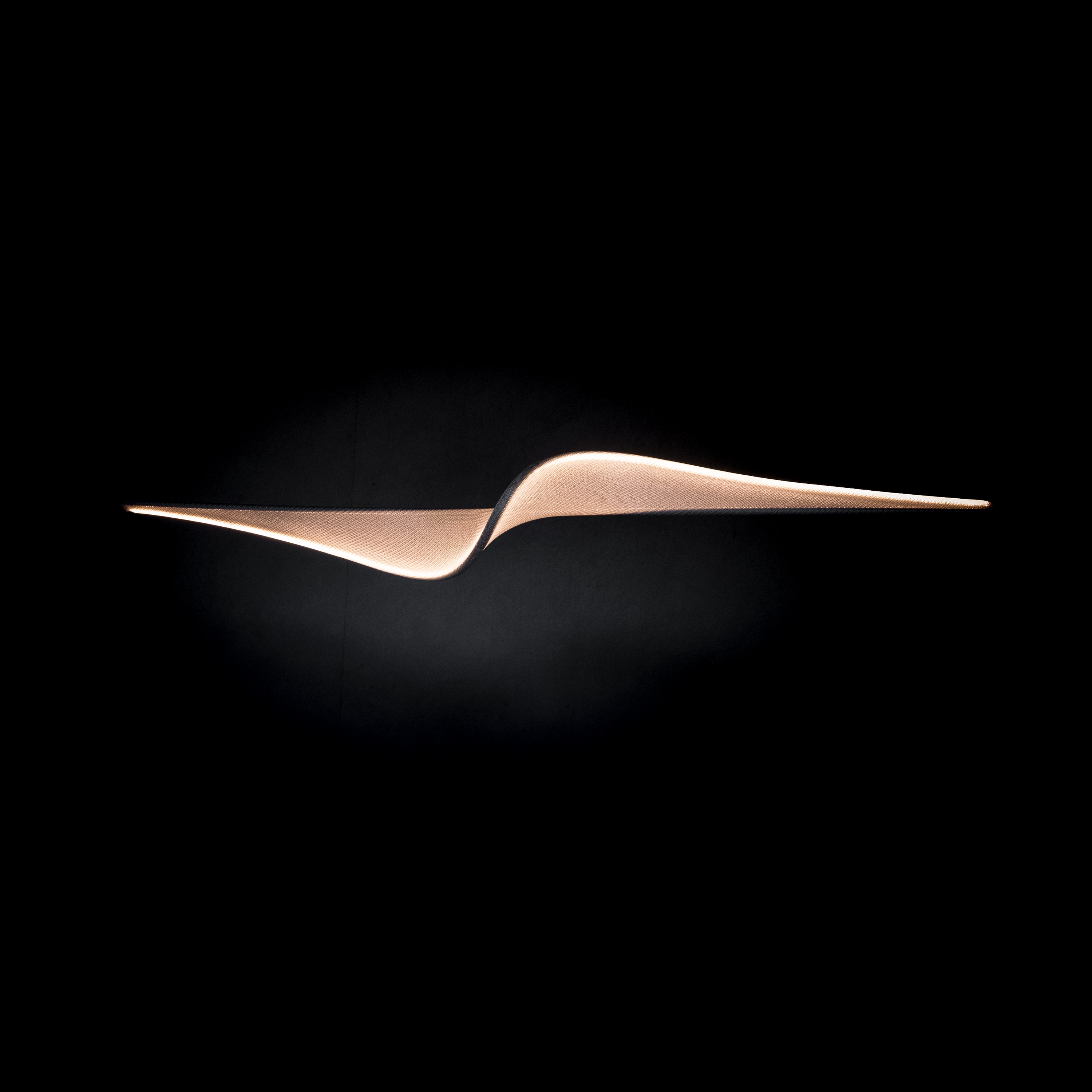 Display product llll.08 suspended horizontally | gold from manufacturer llll