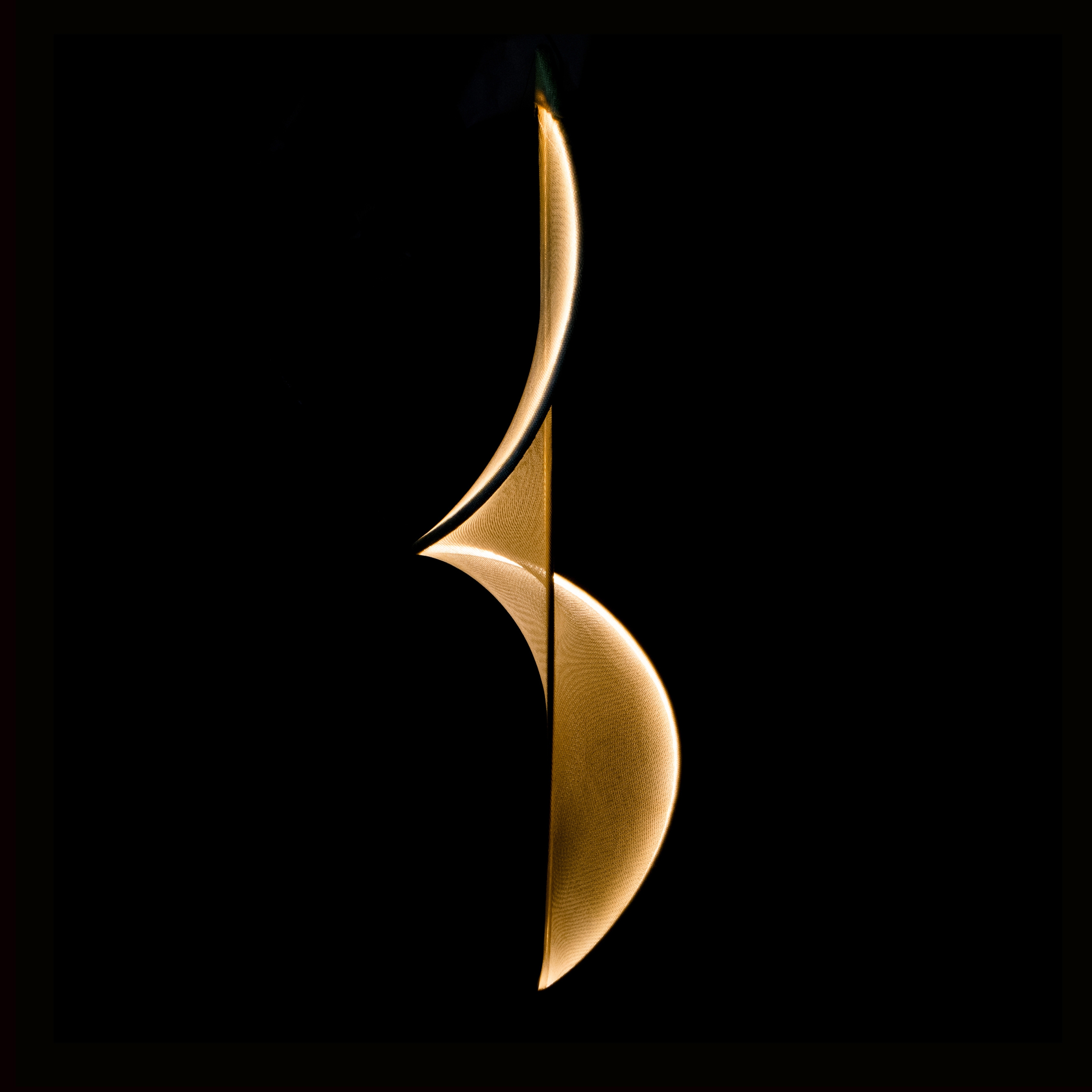 Display product llll.08 suspended vertically | gold from manufacturer llll