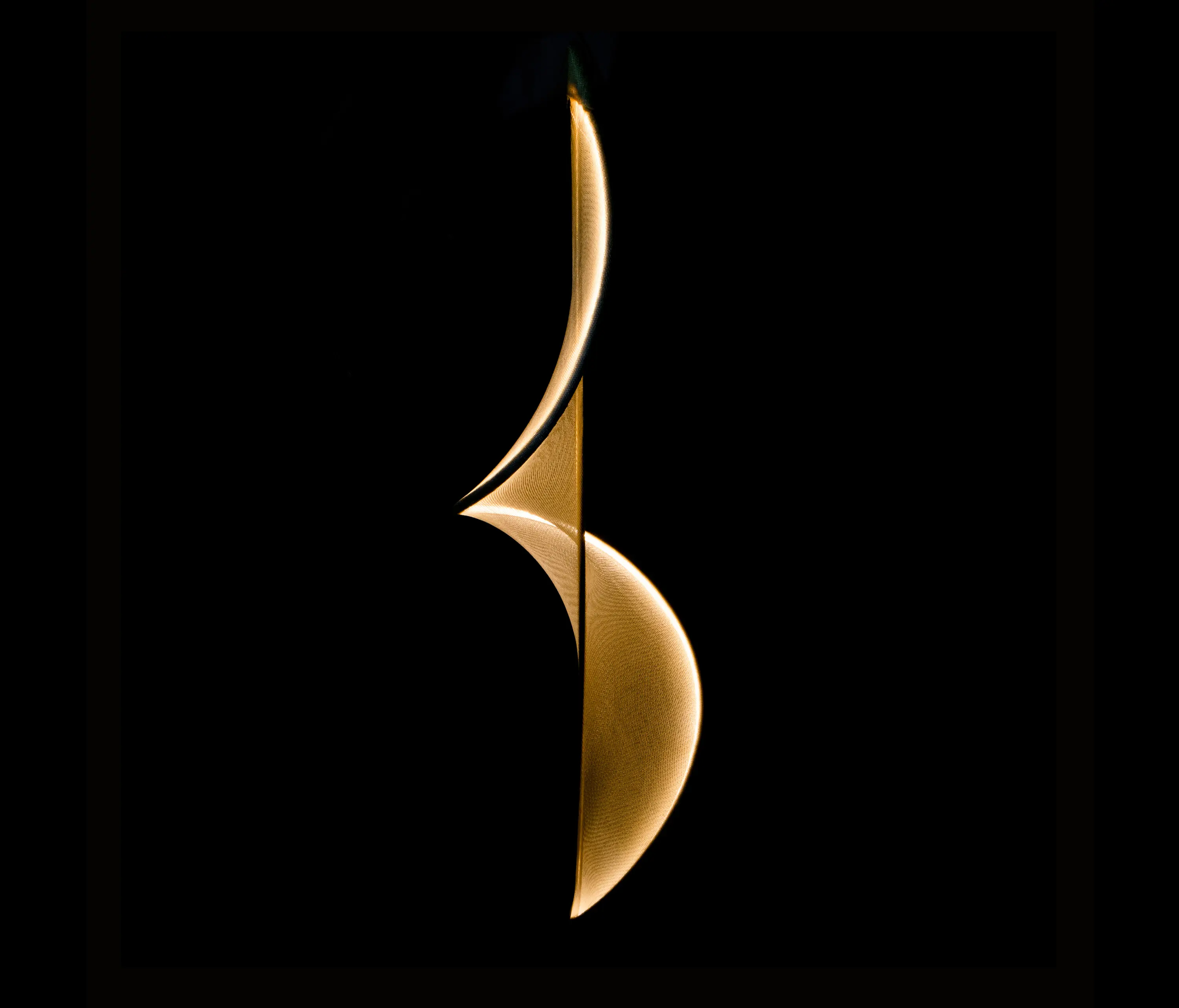 llll - llll.08 suspended vertically | gold