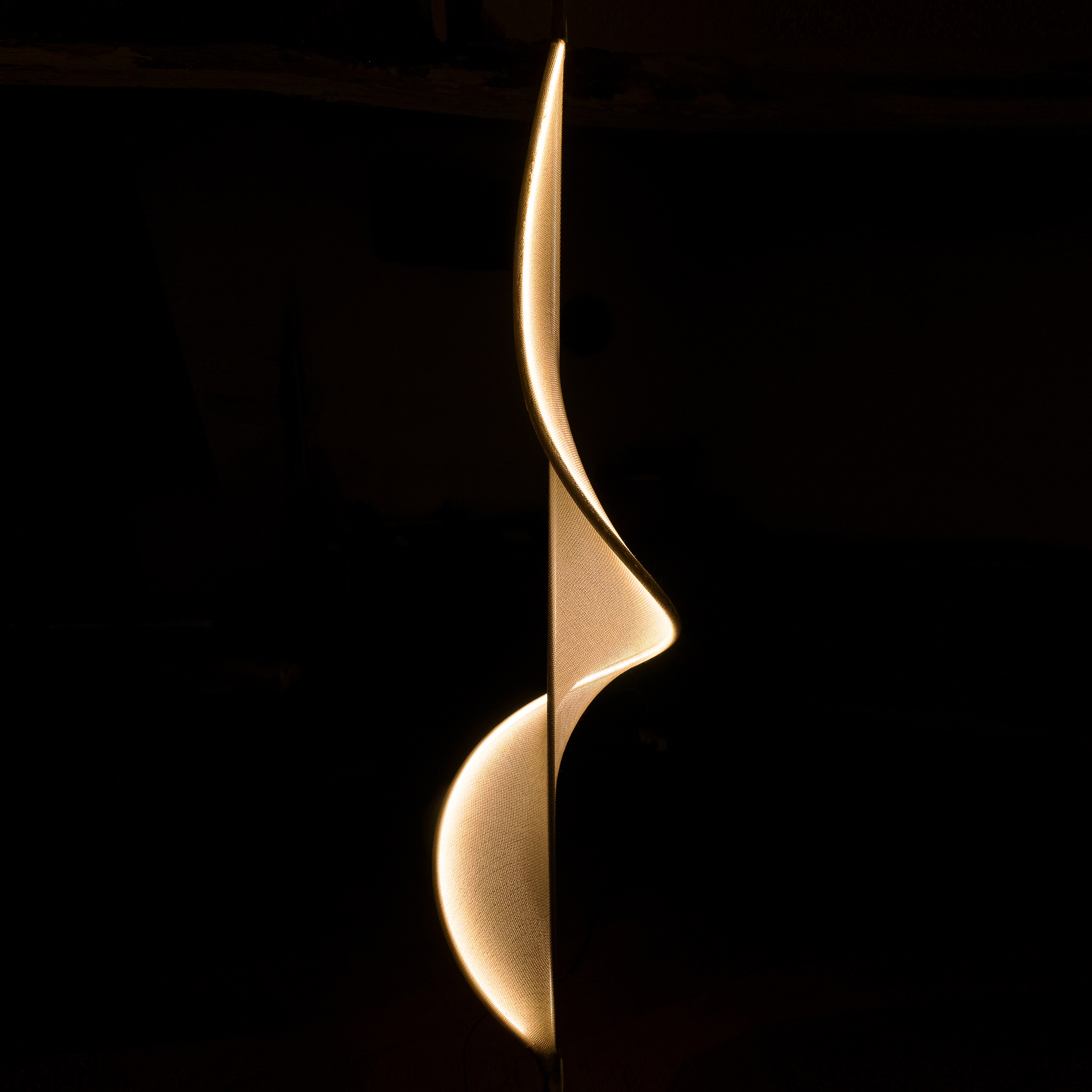Display product llll.08 standing lamp | gold from manufacturer llll
