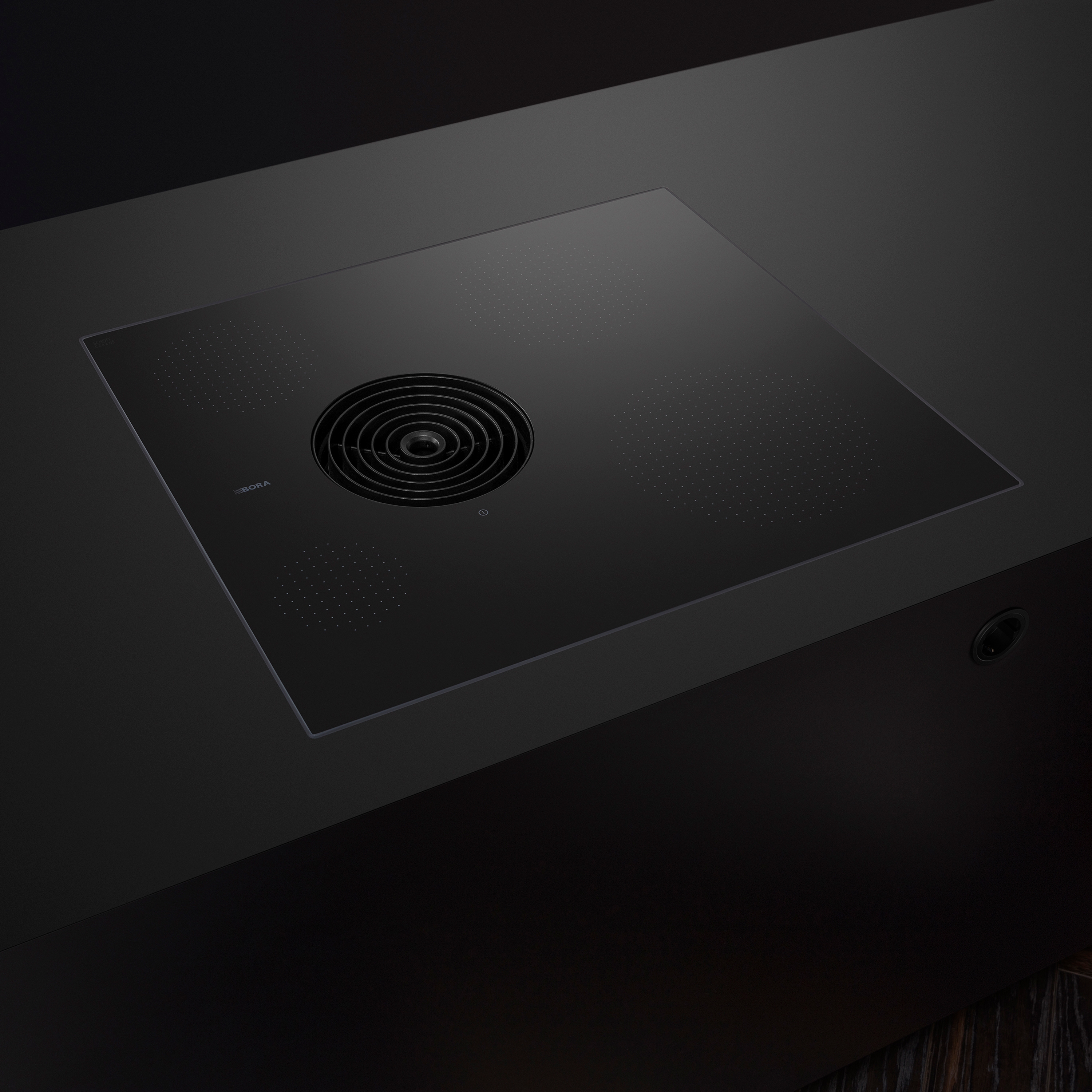 Display product PURSU | BORA S Pure surface induction cooktop with integrated cooktop extractor - recirculation from manufacturer BORA