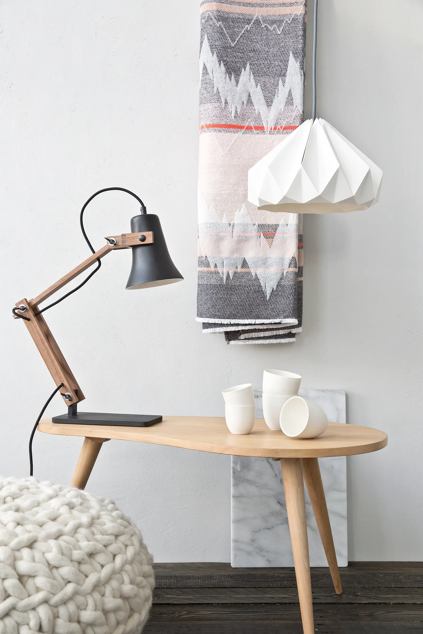 Studio Snowpuppe - Chestnut Lamp - Autumn Green