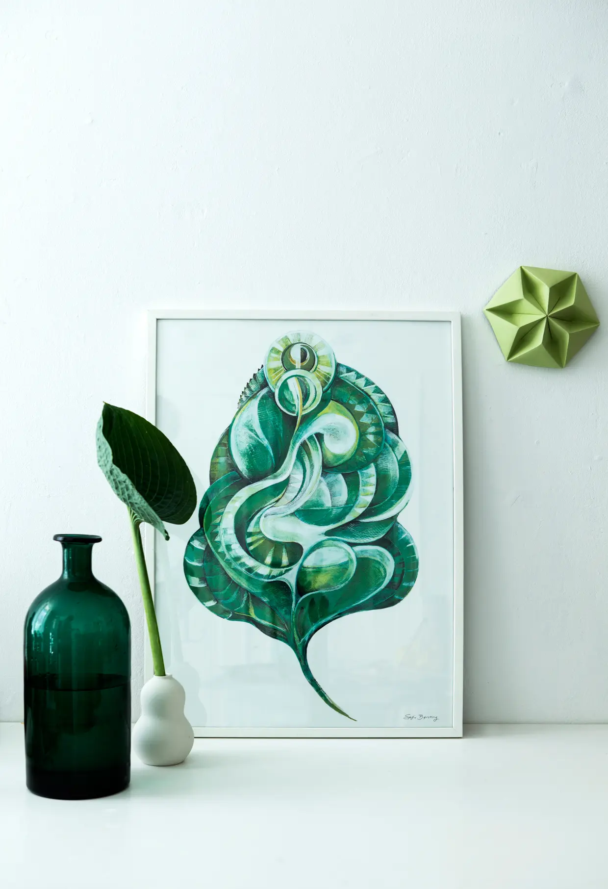 Studio Snowpuppe - Kroonuppe Ceilingrose - Autumn Yellow