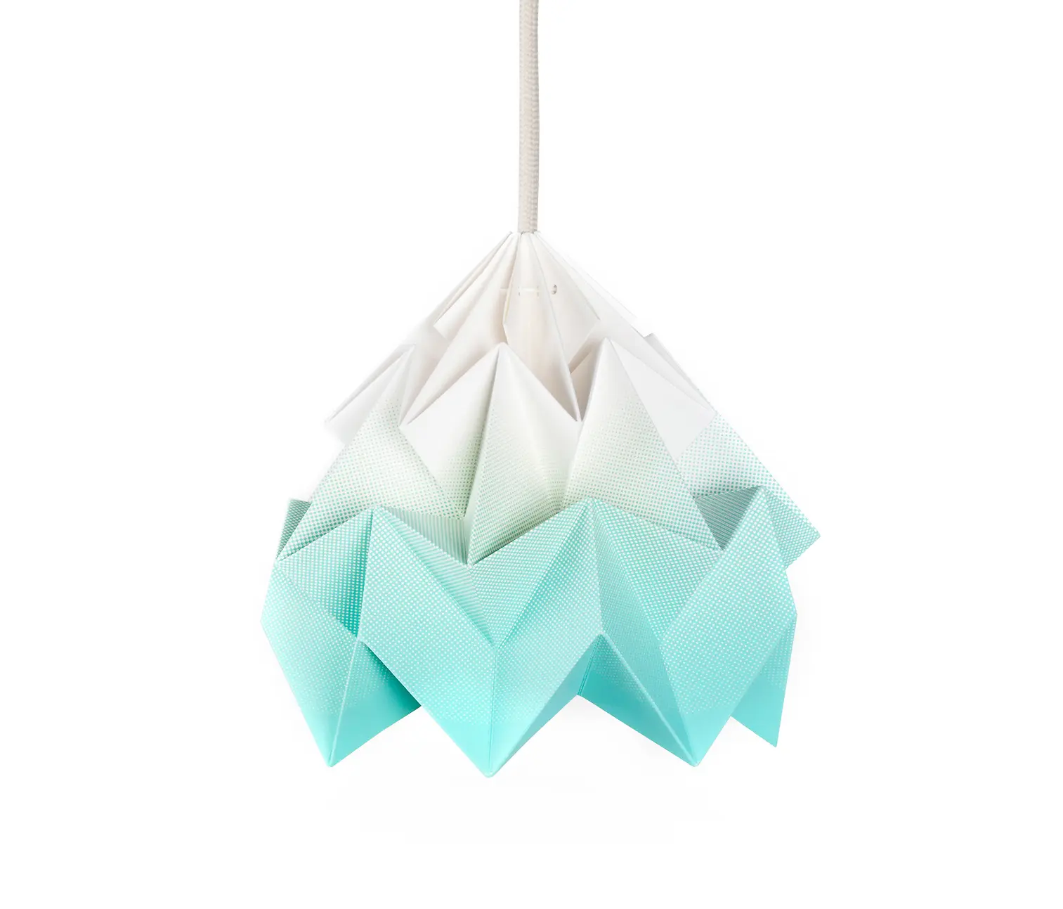 Studio Snowpuppe - Moth Lamp - Gradient Mint