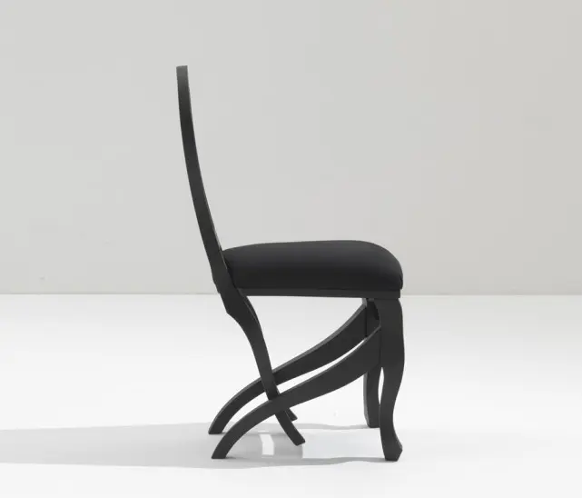 Nigel Coates Studio - Click Clack chair charcoal