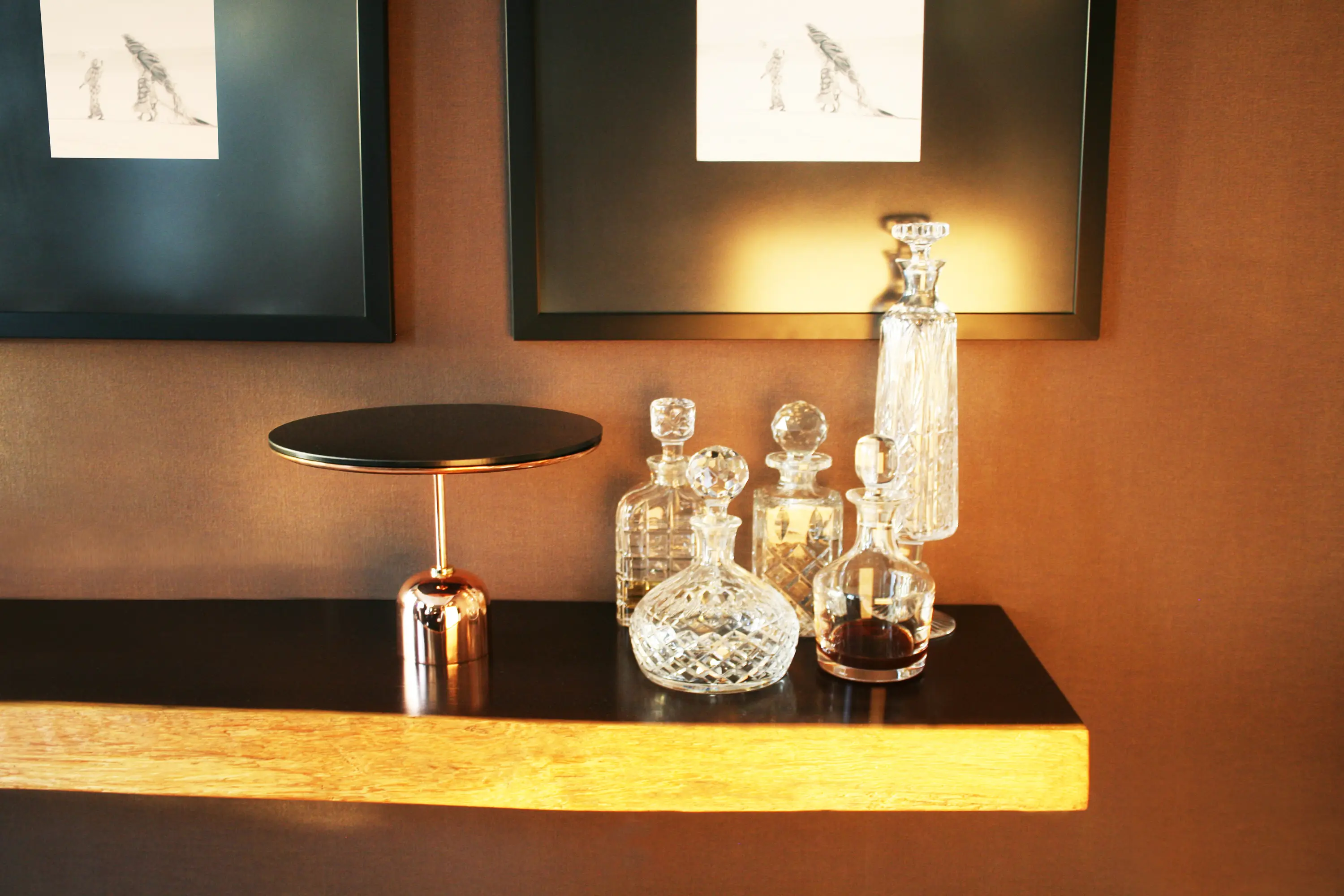 Stabörd - Tray It - Side Table - brass