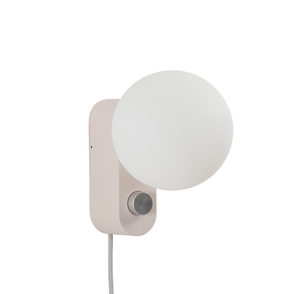 Alumina Wall Lamp Blossom with Sphere IV