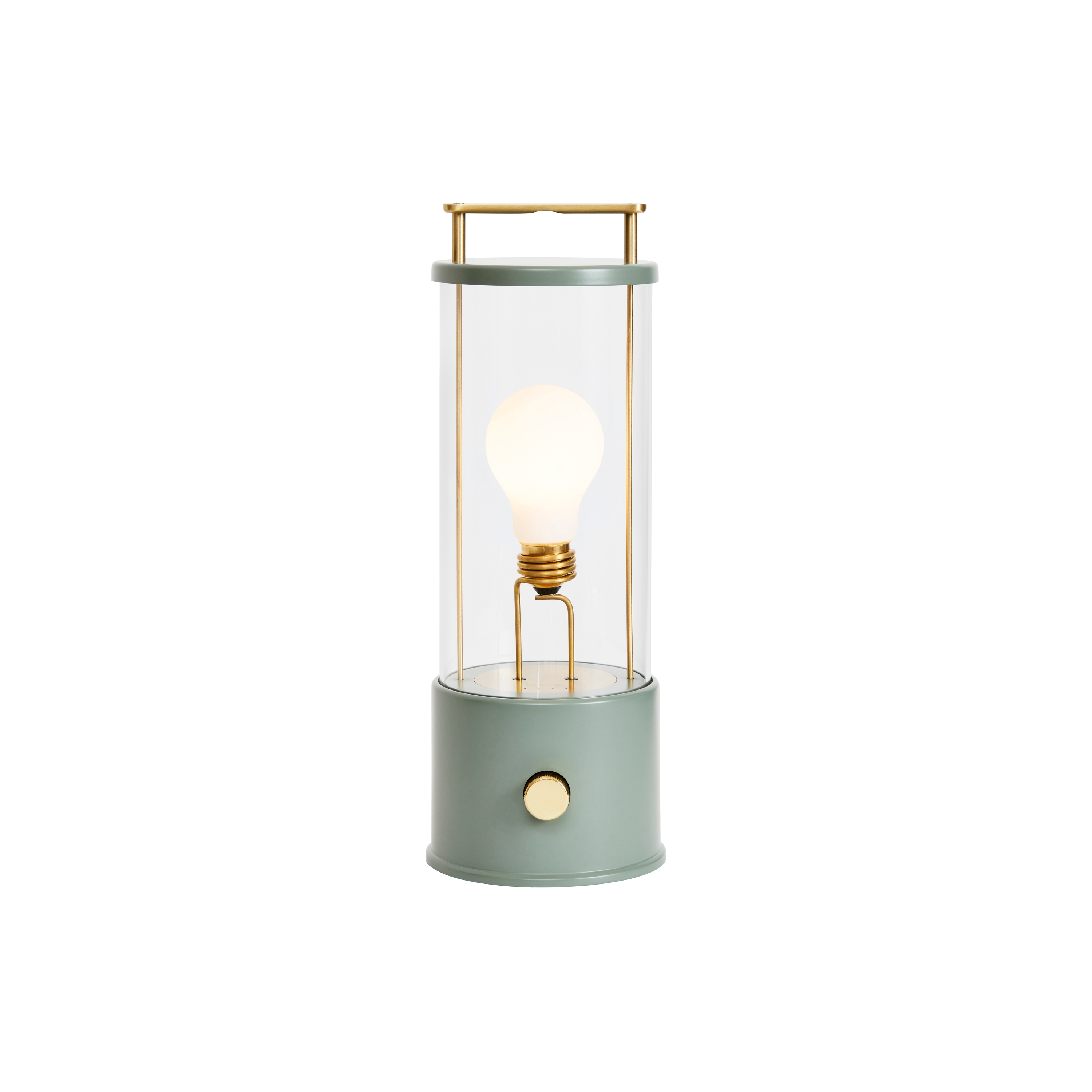 Tala x Farrow & Ball, The Muse Portable Lamp in Pleasure Garden Green