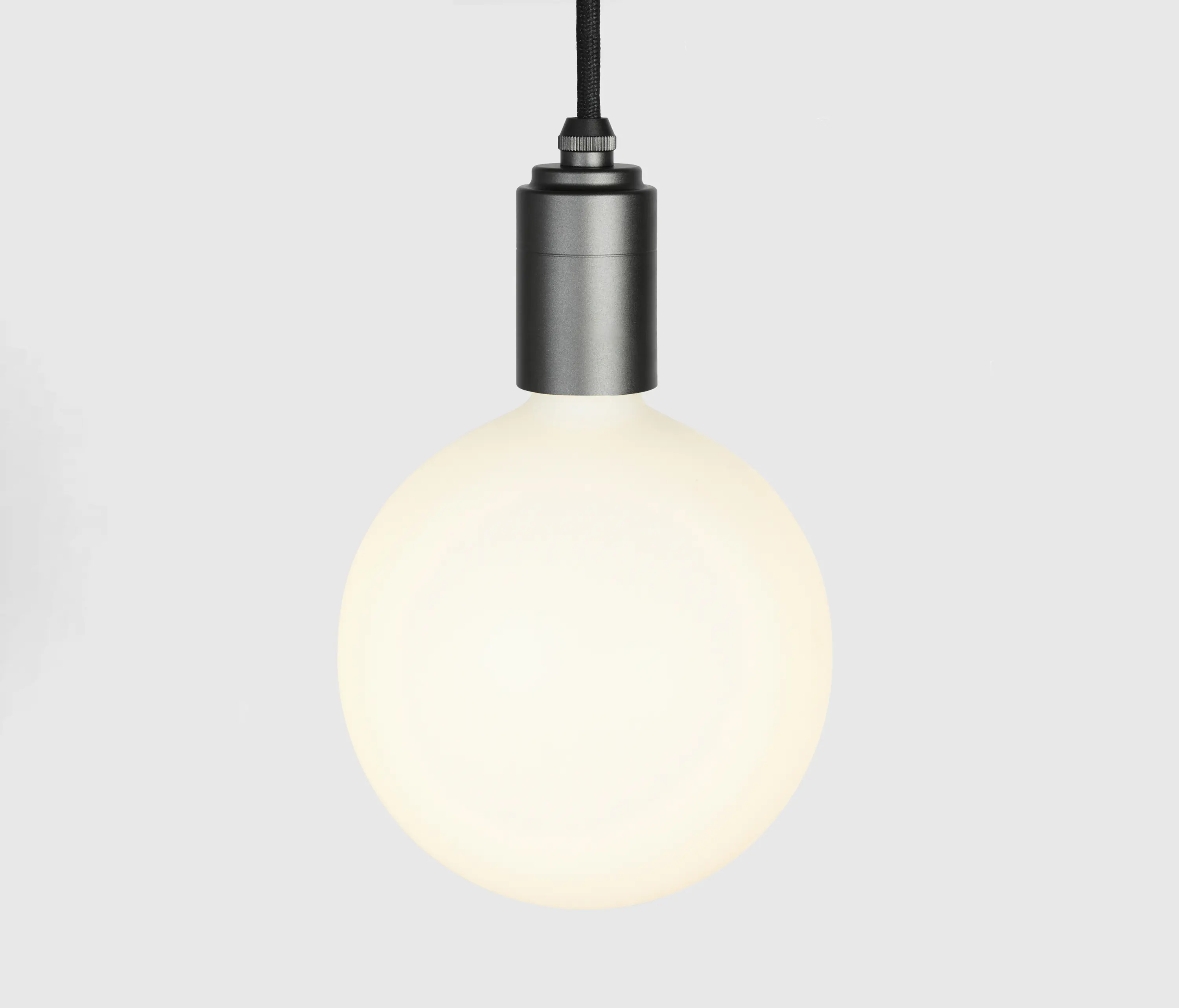 Tala - Graphite Triple Pendant with Black Canopy with Sphere IV