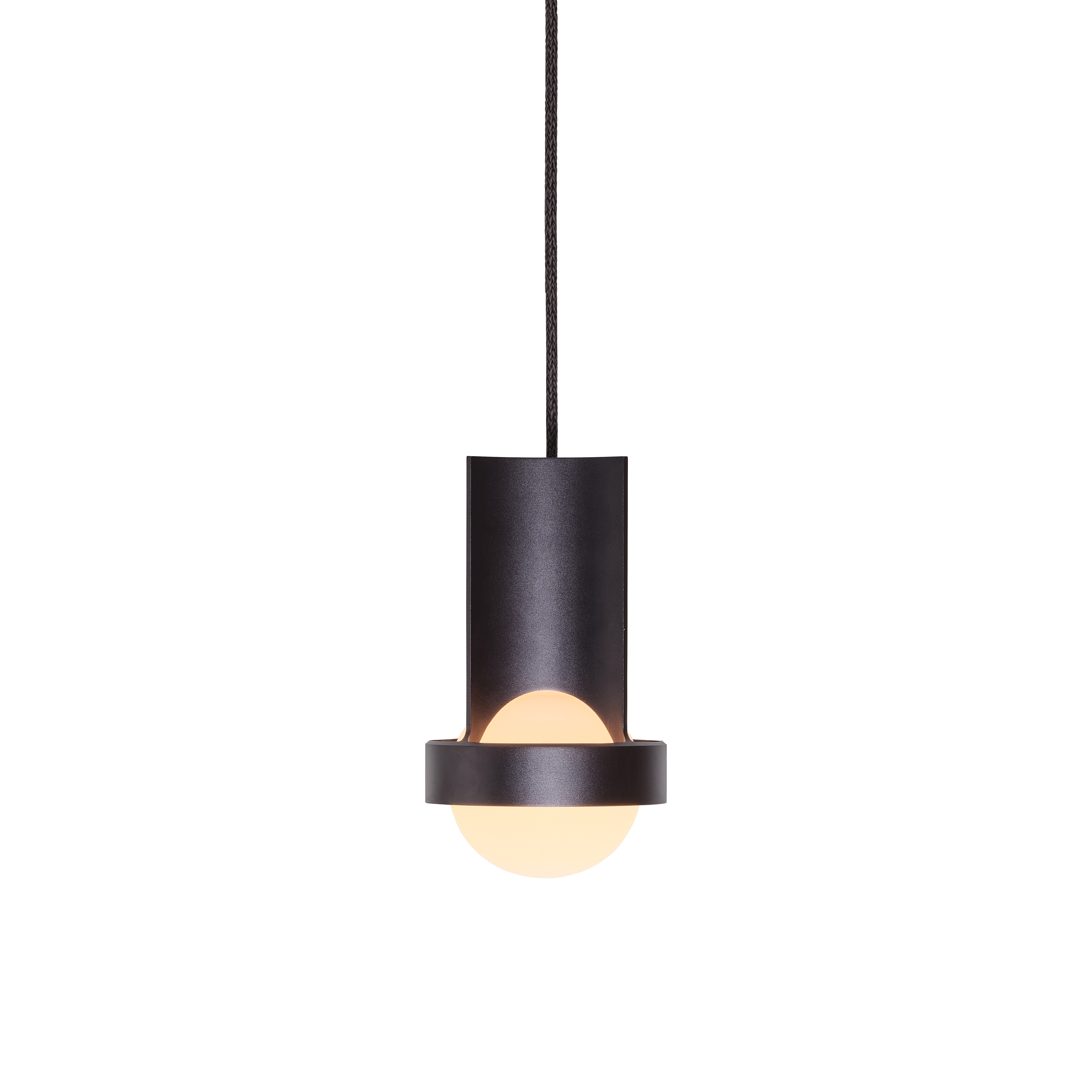 Mostrar el producto Loop Small single pendant Dark Grey with Sphere III del fabricante Tala