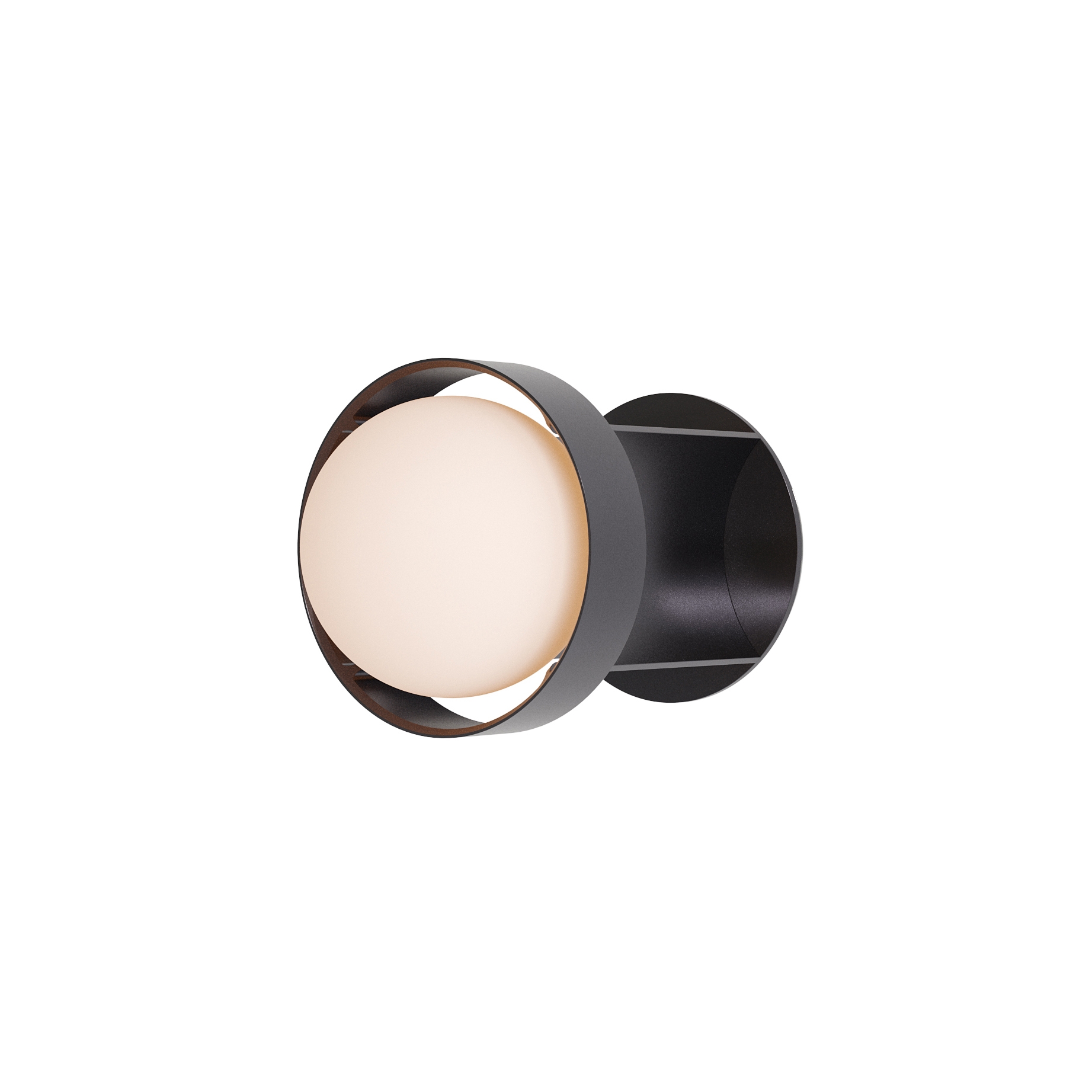 Mostrar el producto Loop Small wall light Dark Grey with Sphere III del fabricante Tala