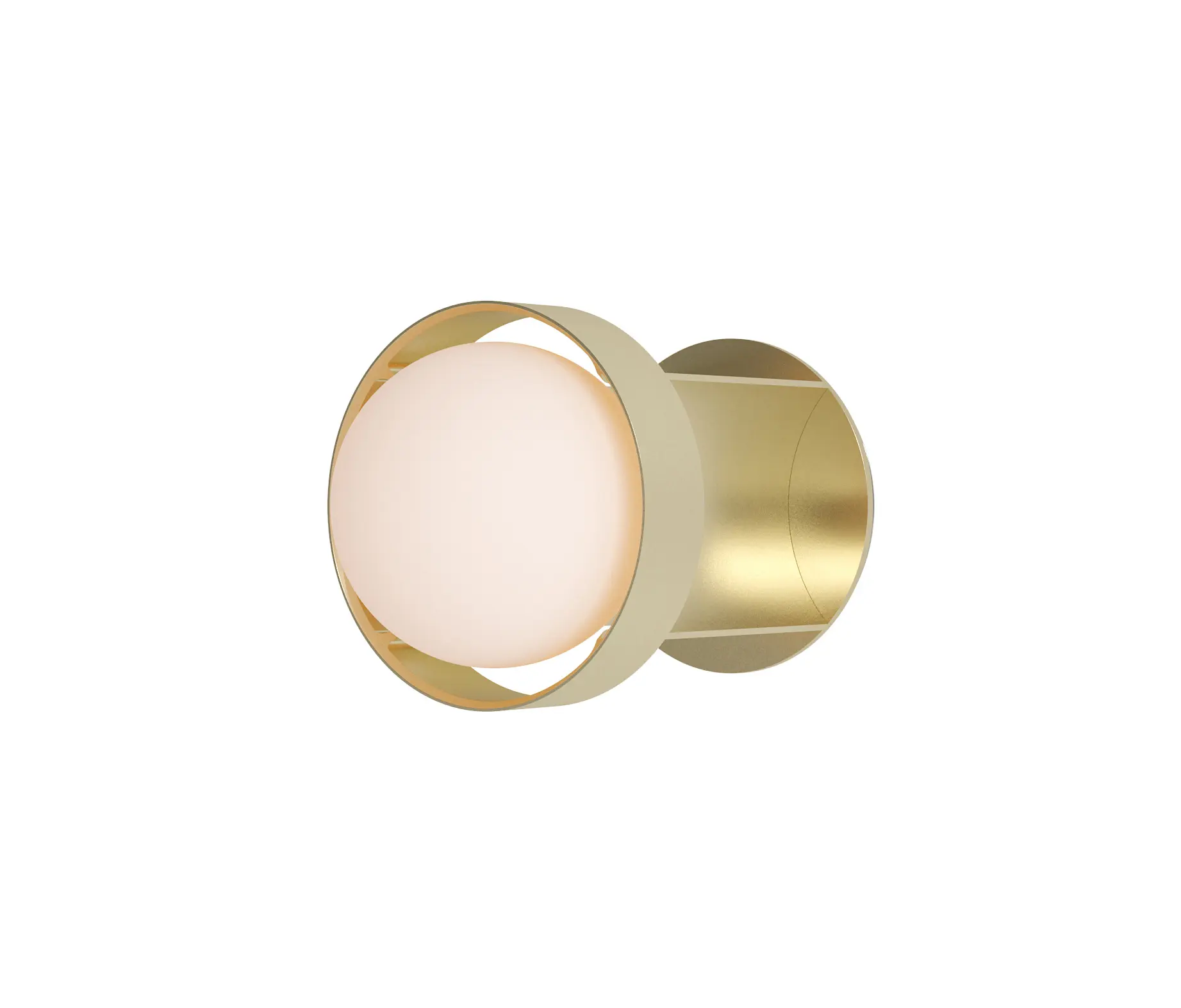 Tala - Loop Small wall light Gold with Sphere III