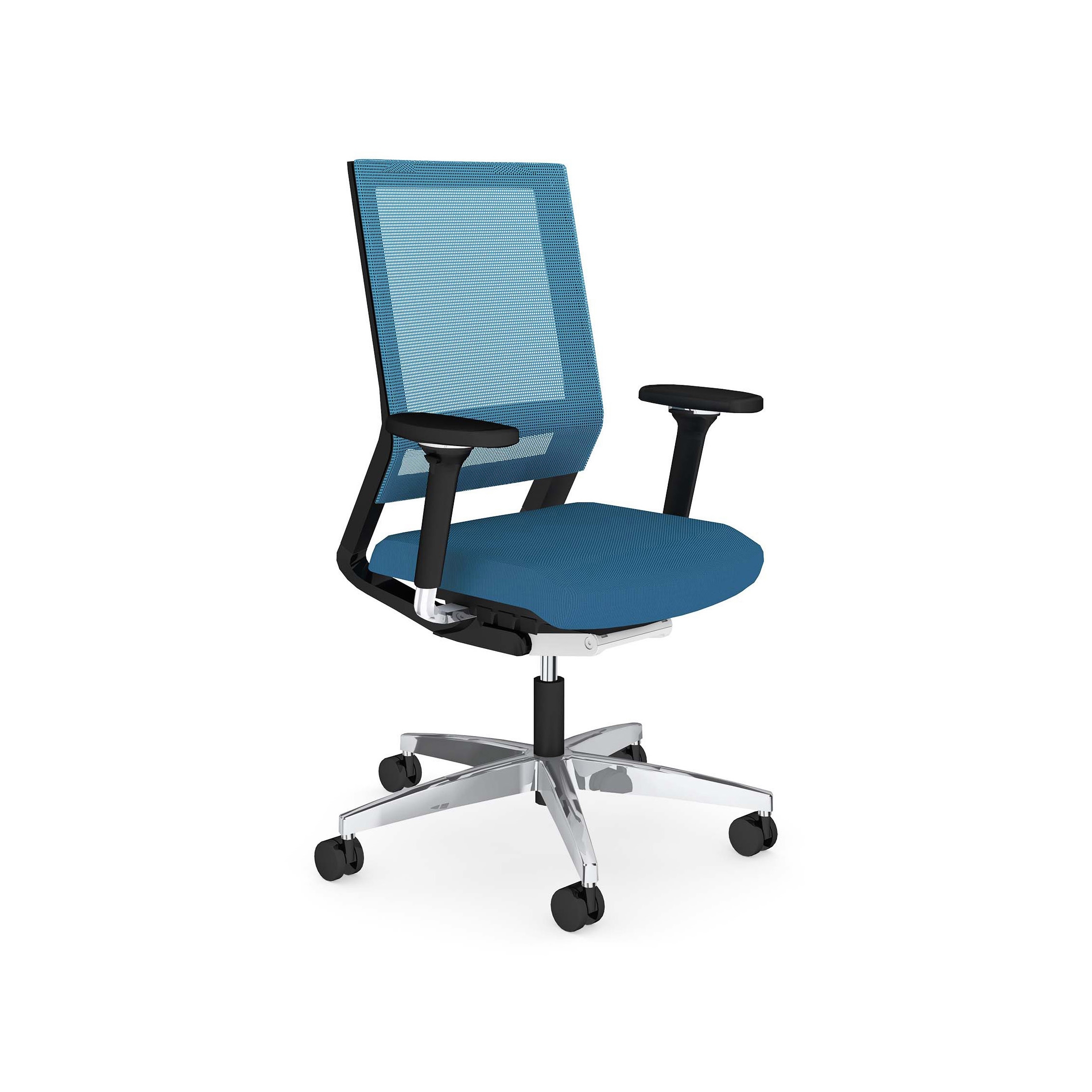 Display product Impulse NPR mesh back task chair from manufacturer Viasit