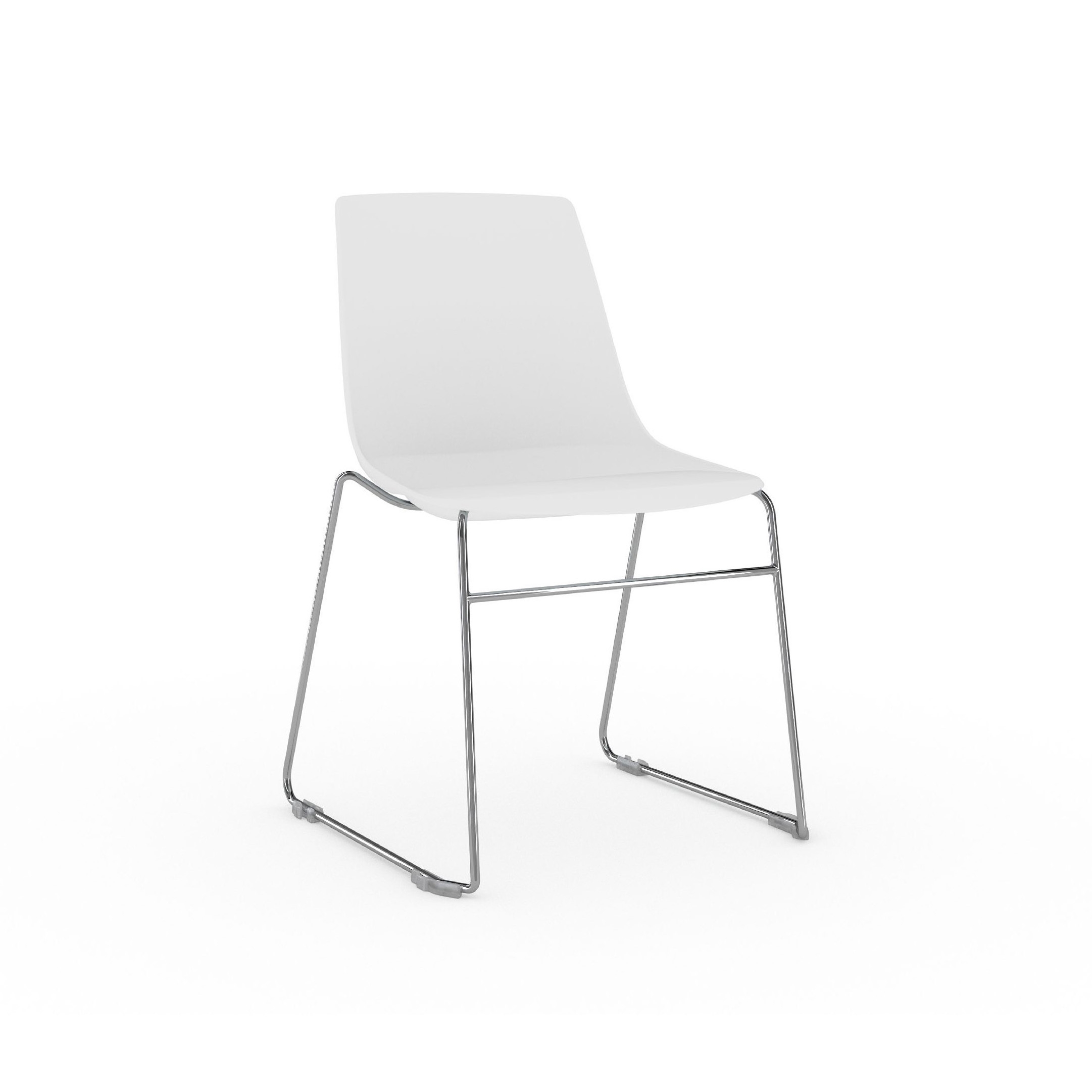 Display product Solix chair, sled base from manufacturer Viasit