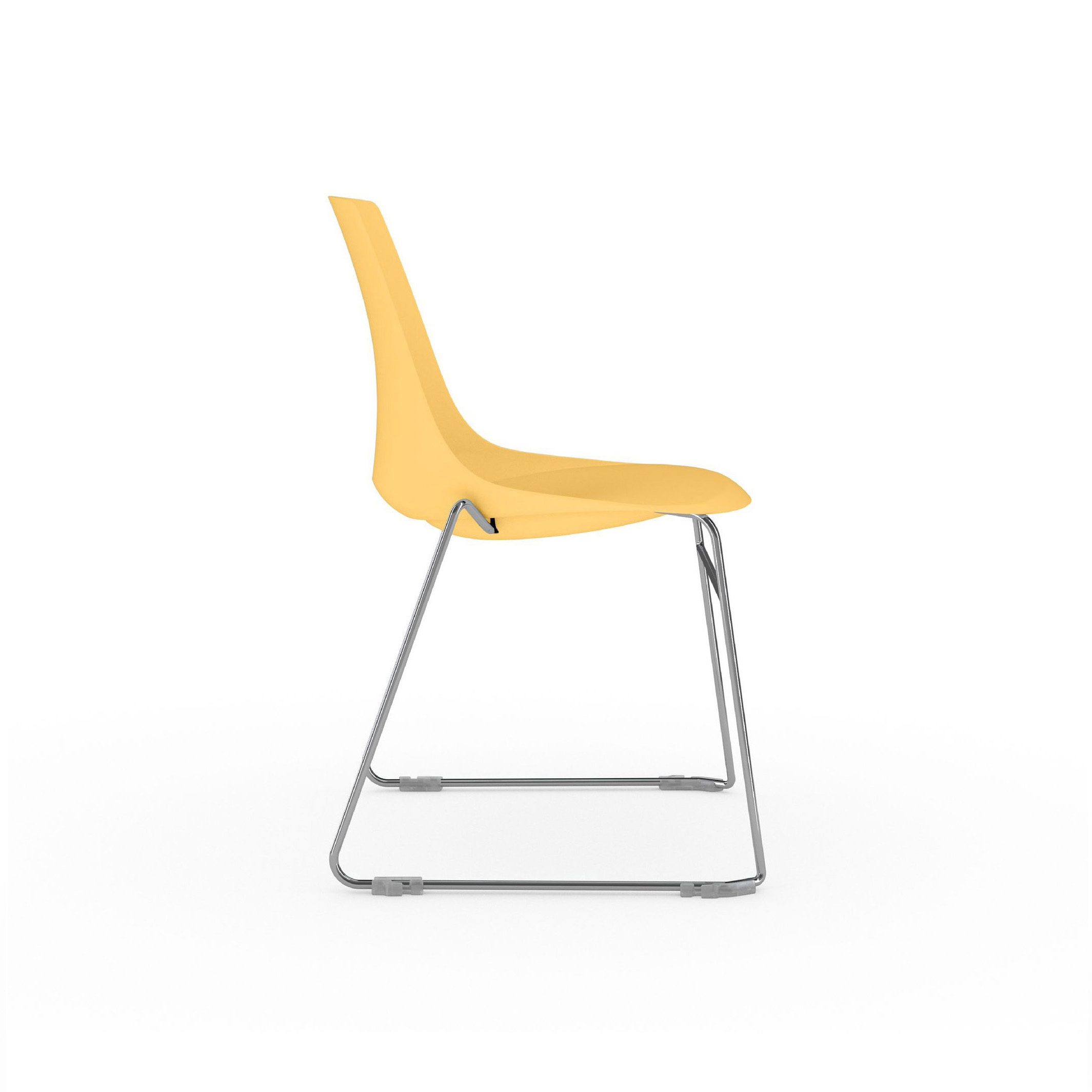 Solix chair, sled base